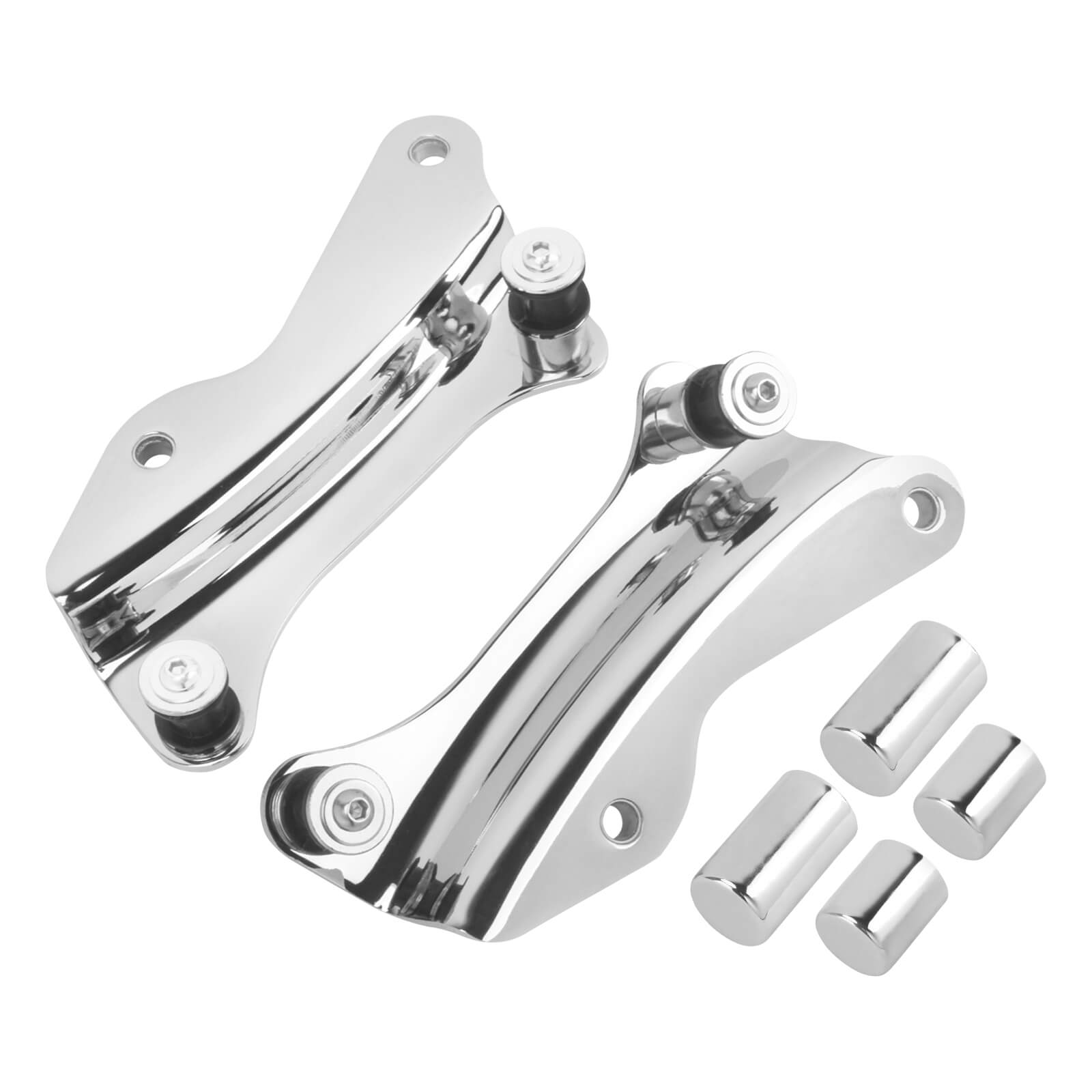 ZHTH0002-JG Mactions_Exact Fit 4 Point Docking Hardware Kit & Magnetic Point Covers For 14-Up Harley Touring