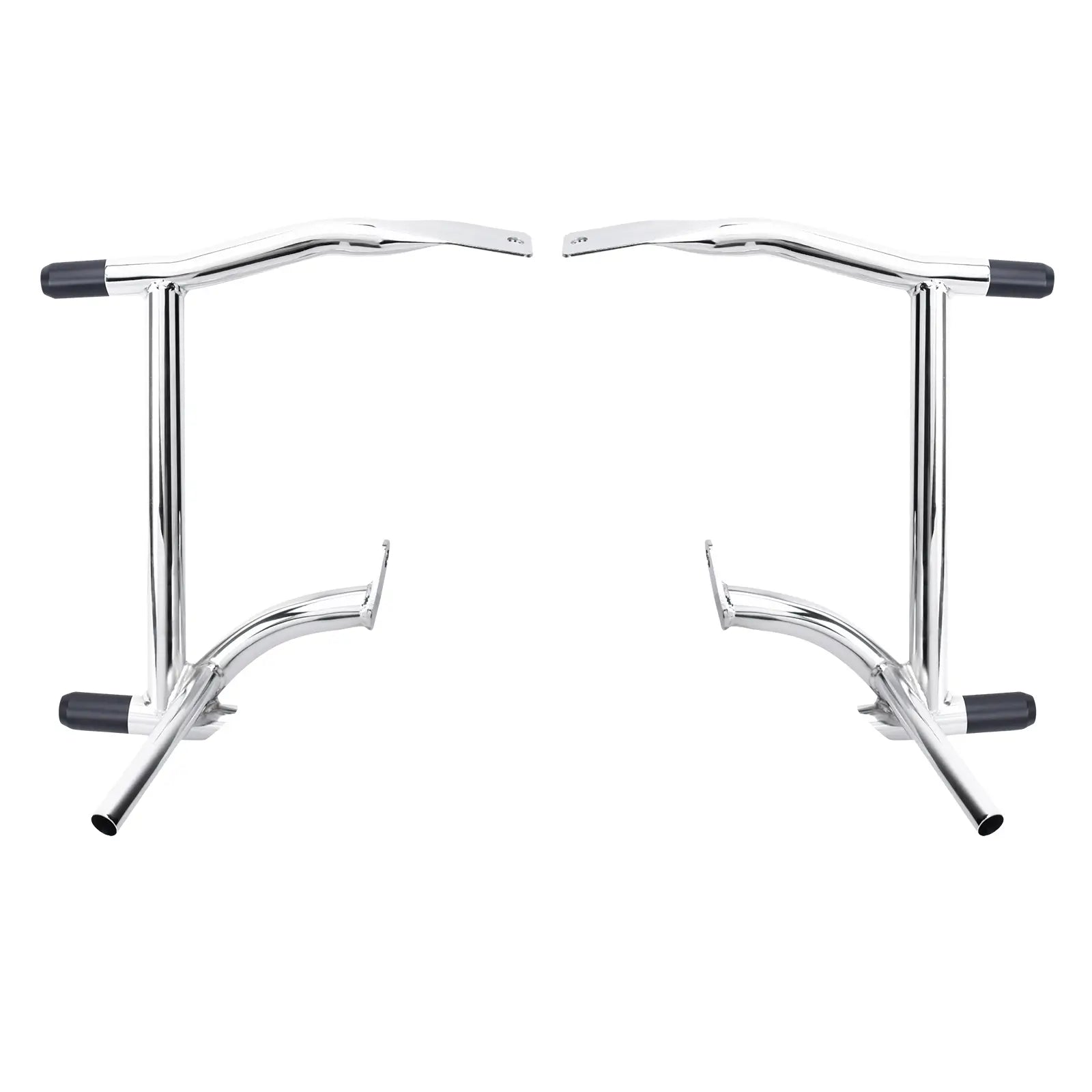 ZHTJ0002 mactions harley chrome bag guards crash bars for touring