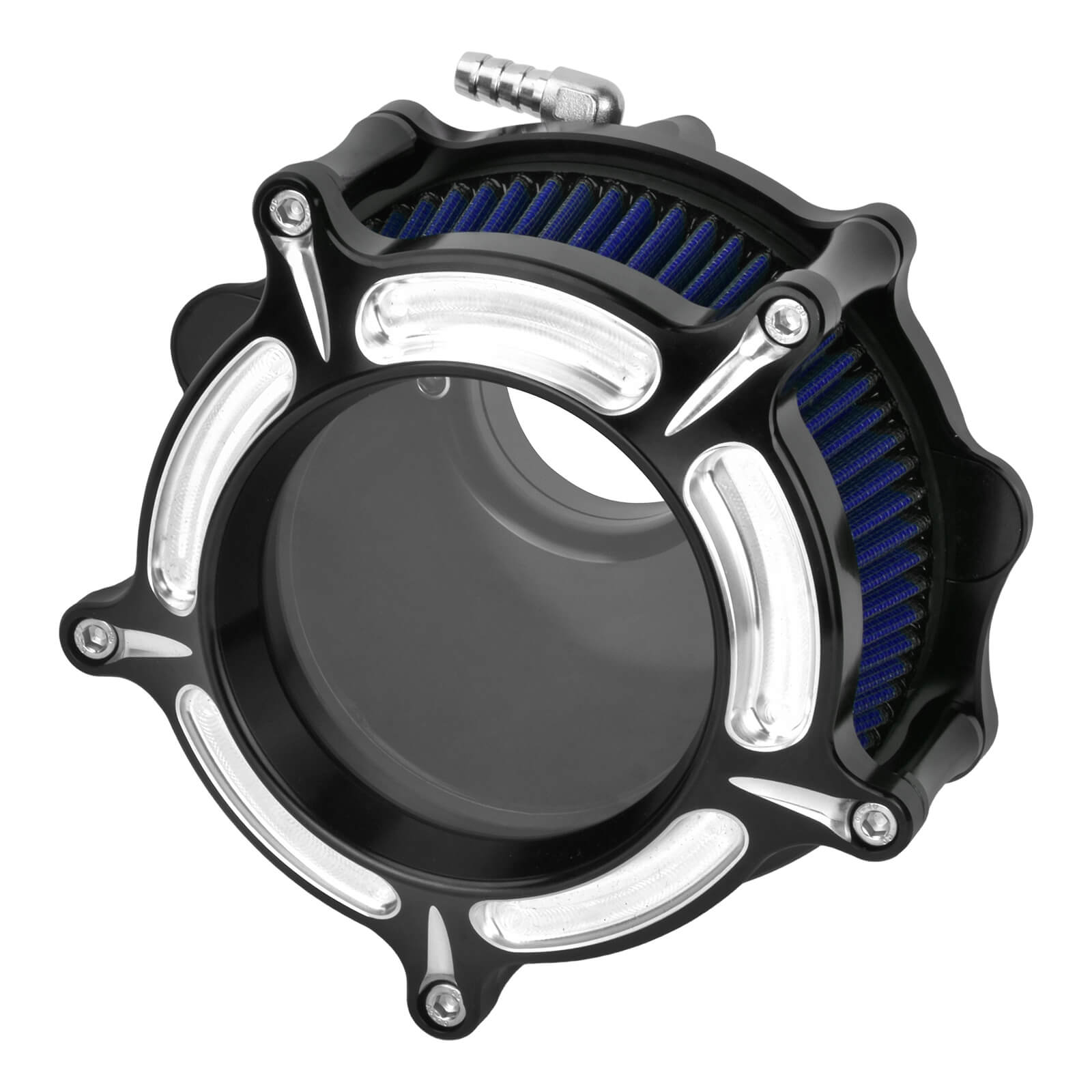 Contrast Cut CNC Aluminum Air Cleaner for Harley Touring CVO 2023-2025 | Mactions