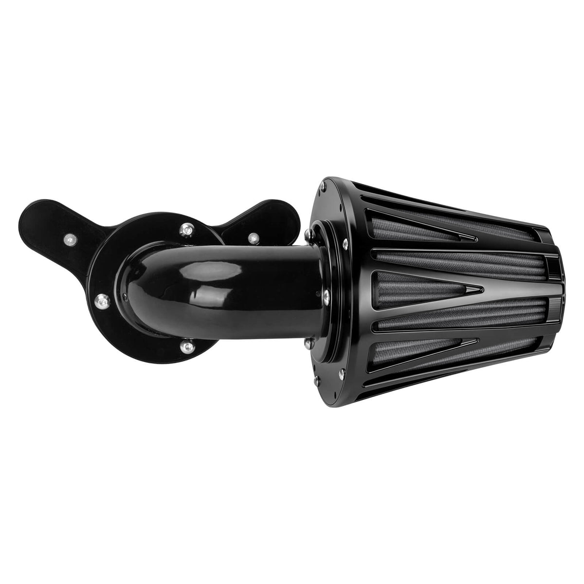 90-Degree Custom Air Filter Kit for Softail '16-'17 Touring & Trike '08-'16 | Mactions