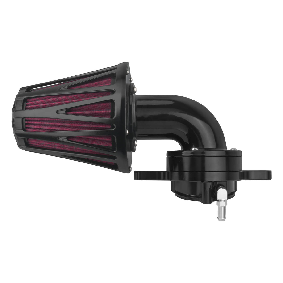 Forward-Facing Elbow Air Filter for Harley CVO & Street Glide '23-'25 | Mactions