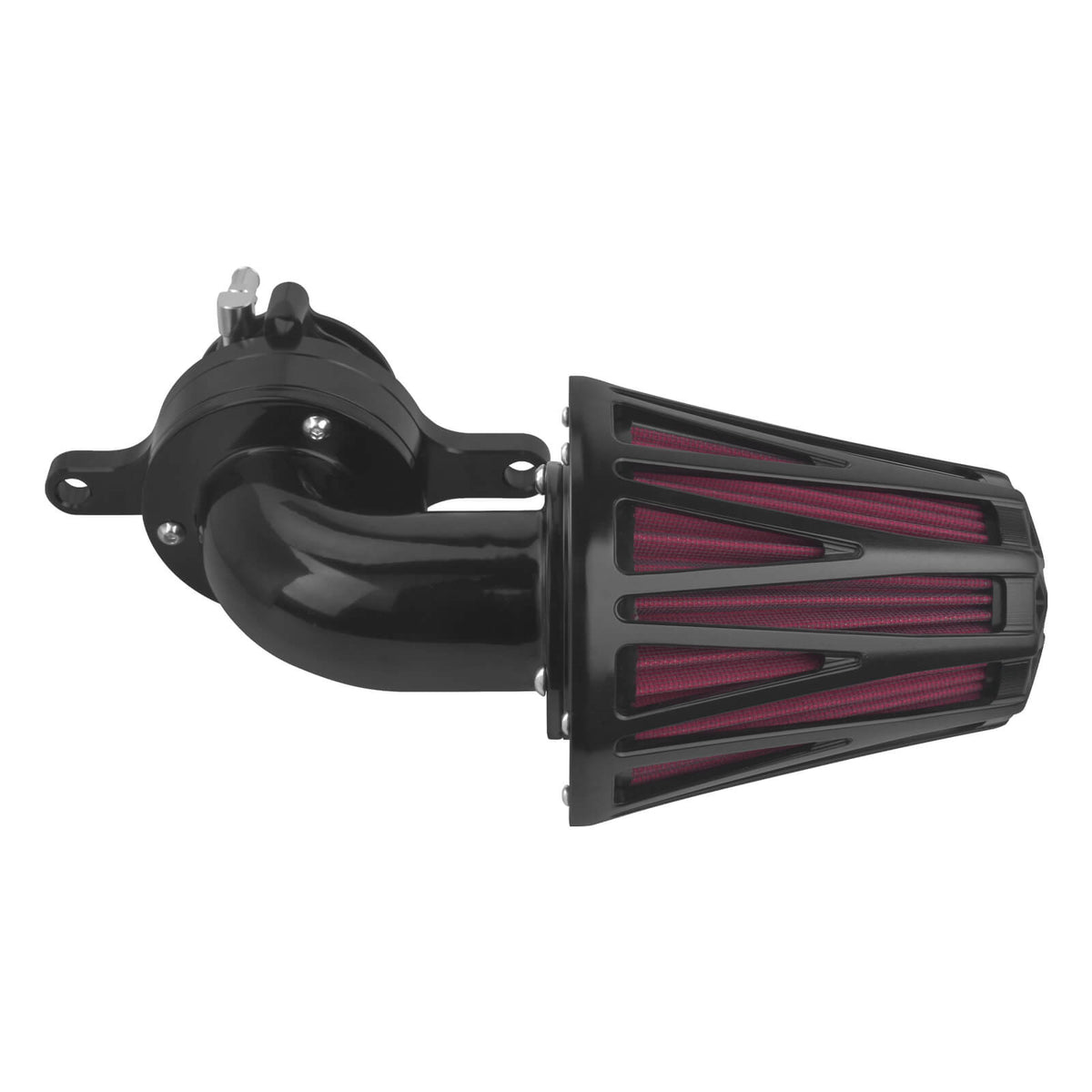 Forward-Facing Elbow Air Filter for Harley CVO & Street Glide '23-'25 | Mactions