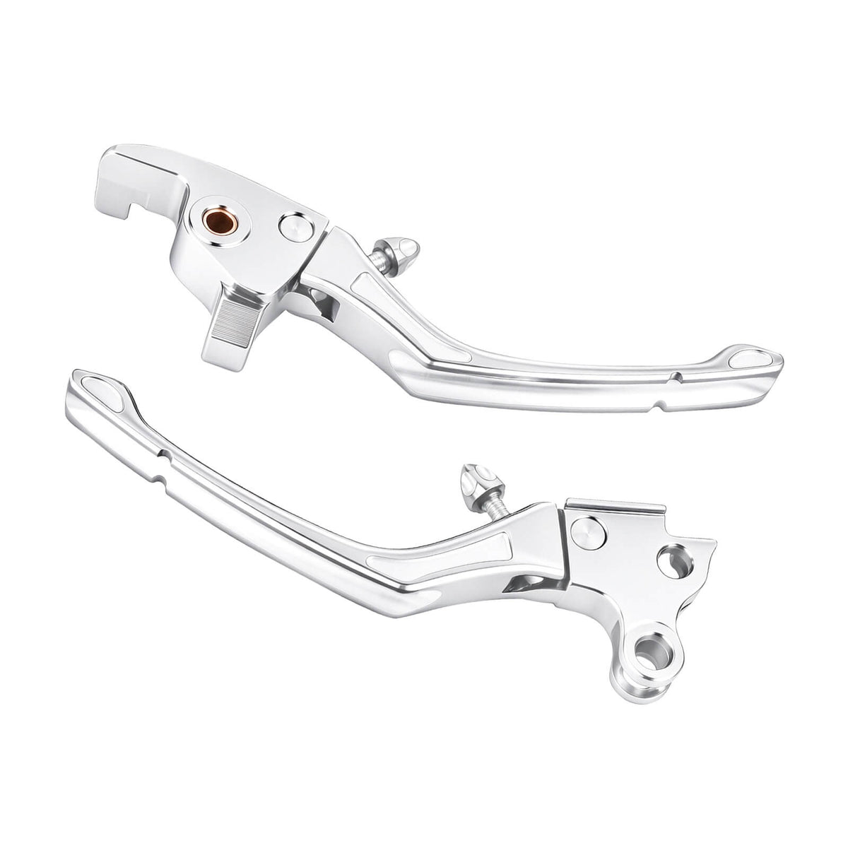 CNC Adjustable Hand Control Brake Clutch Levers for Harley Touring '23-'26 | Mactions