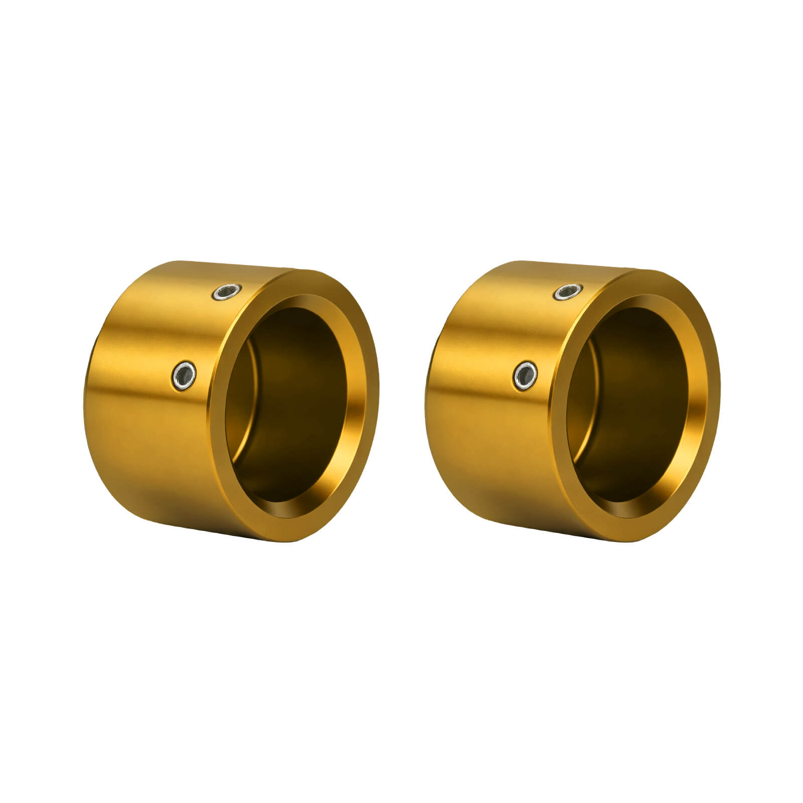 CNC Aluminum Front Axle Cap Nut Covers for Harley Touring Softail '08-Up | Mactions