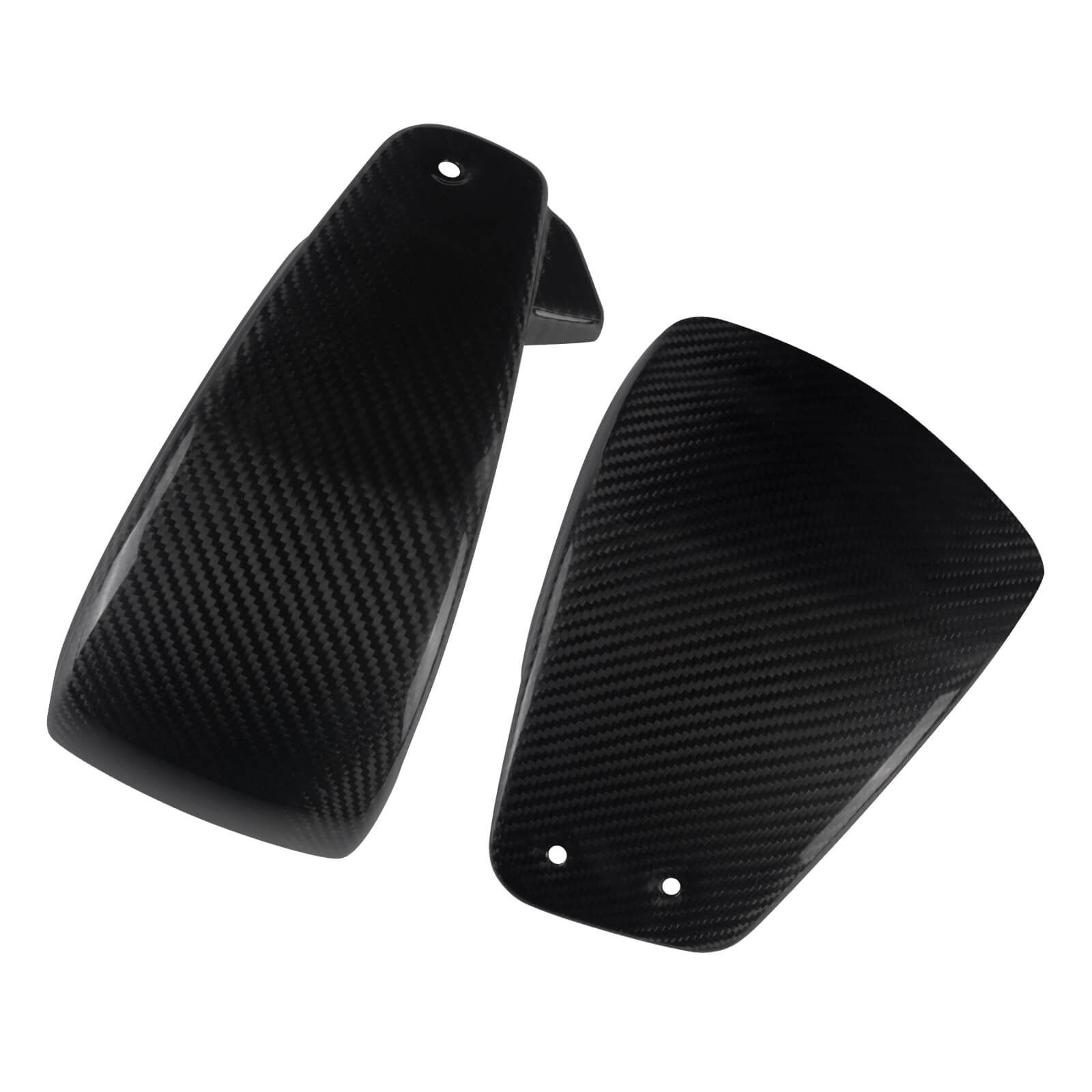 Handmade Carbon Fiber Battery Covers for Harley Softail 2018-2025 | Mactions