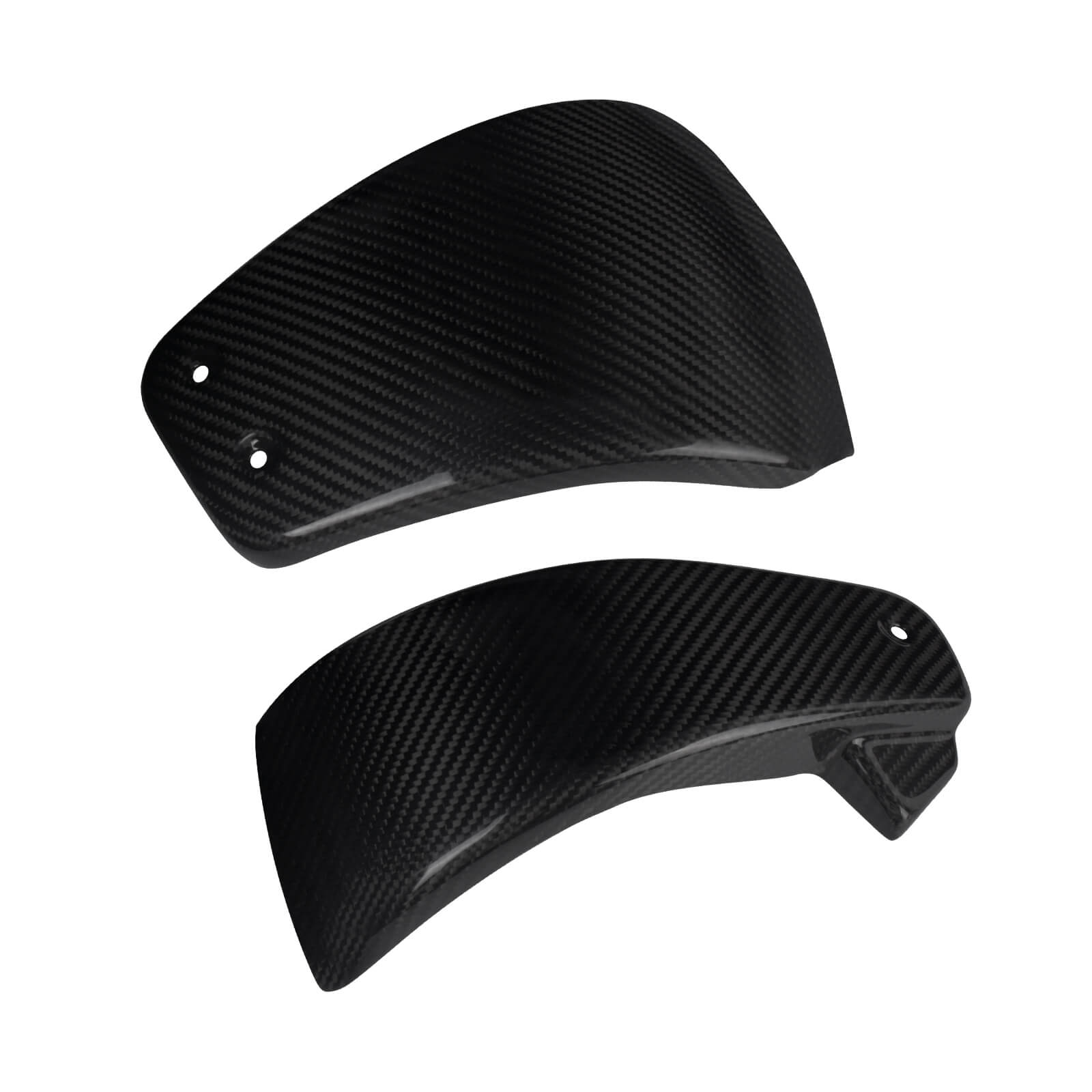 Handmade Carbon Fiber Battery Covers for Harley Softail 2018-2025 | Mactions