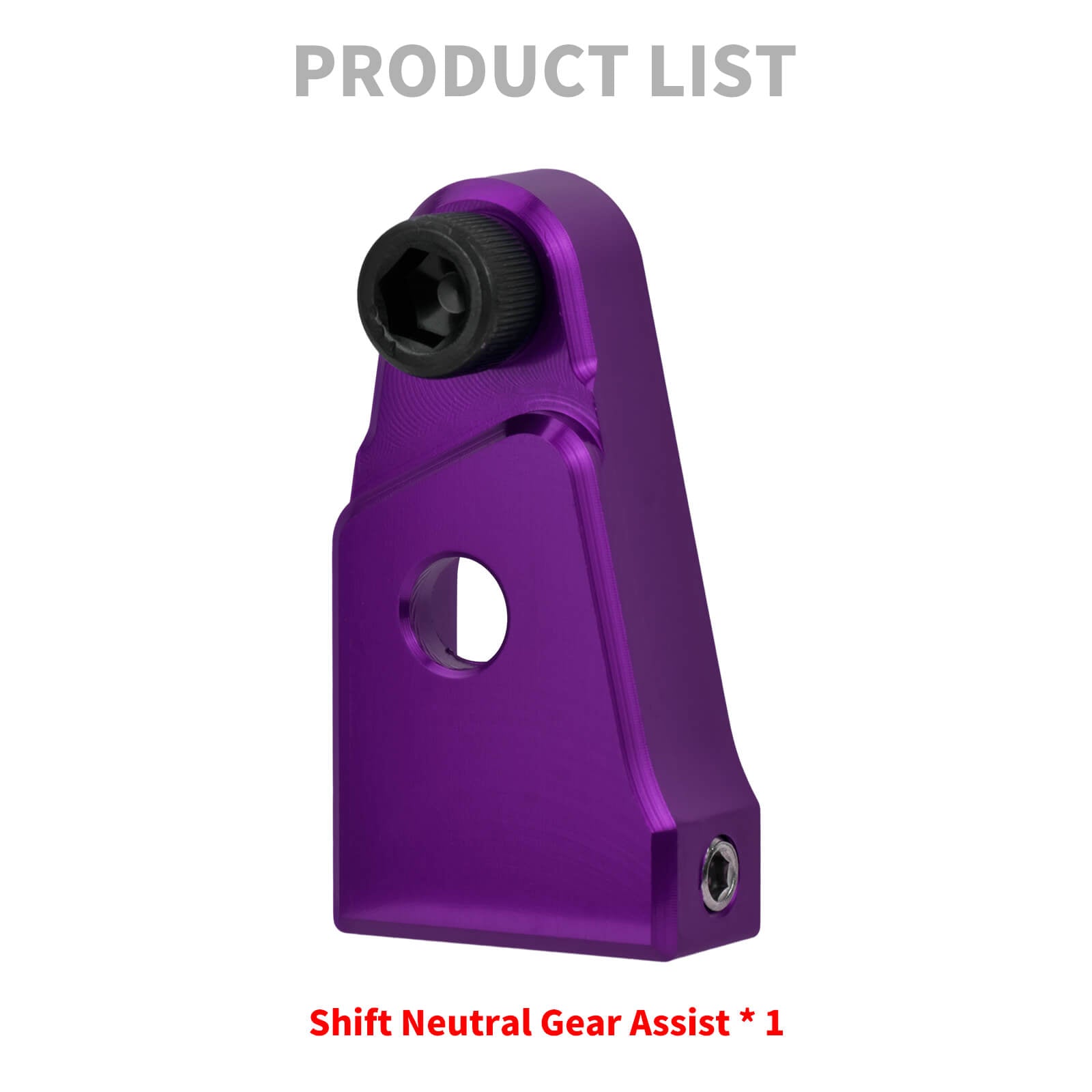 ge000605 mactions neutral finder shift assist kit road glide 2007 purple product list
