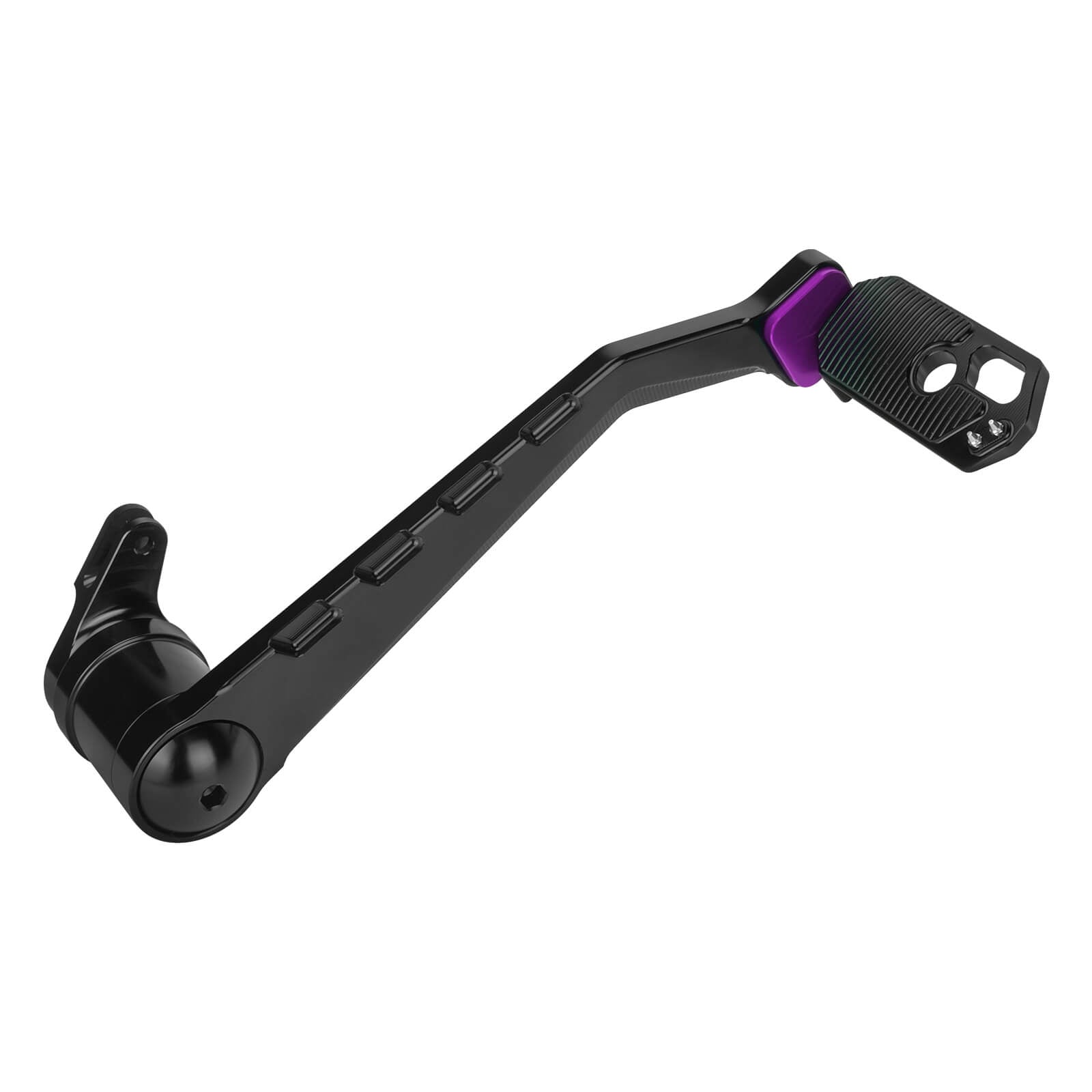 ge001109 mactions brake arm accent shim trike 2009 black purple angle