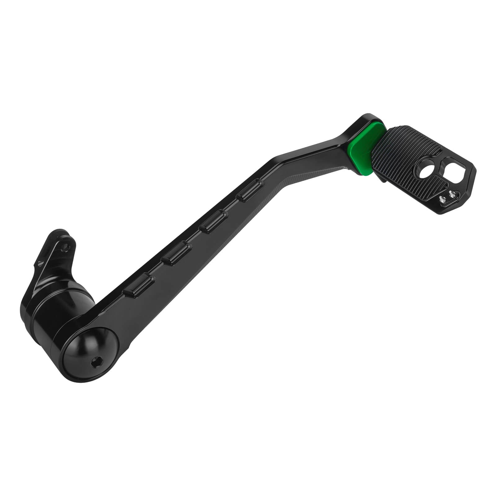 ge001110 mactions brake arm accent shim touring 2008 black green angle