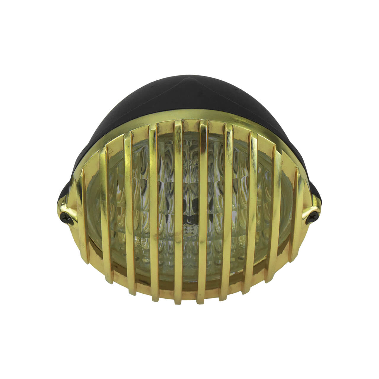 gold-grill-headlight-for-harley-clear-lens-LA014104