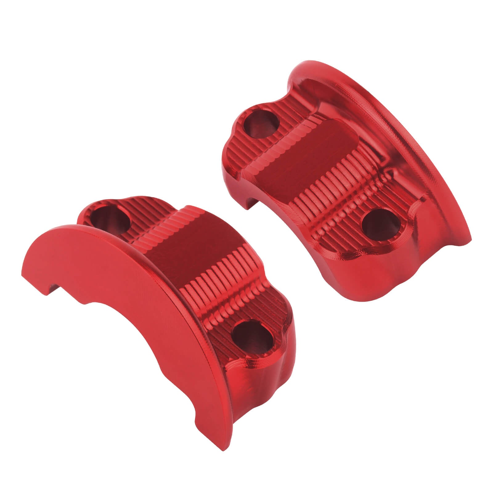 1" Handlebar Riser Clamp Lever for Harley Softail Touring '08-'25 | Mactions