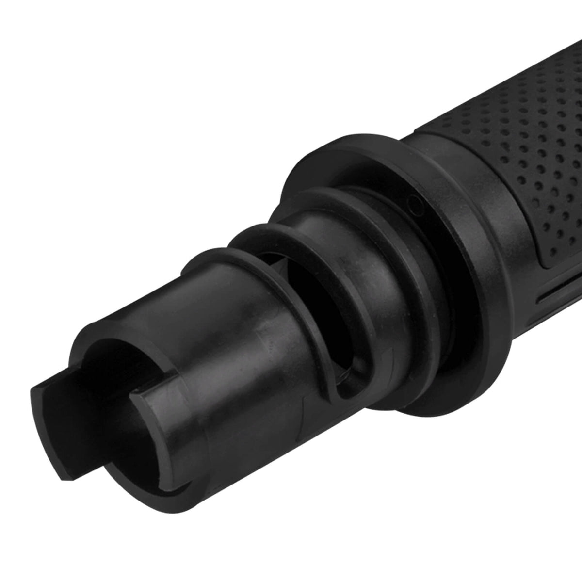 gp008303 mactions motorcycle handlebar grips touring softail 2024 matte black throttle adapter detail