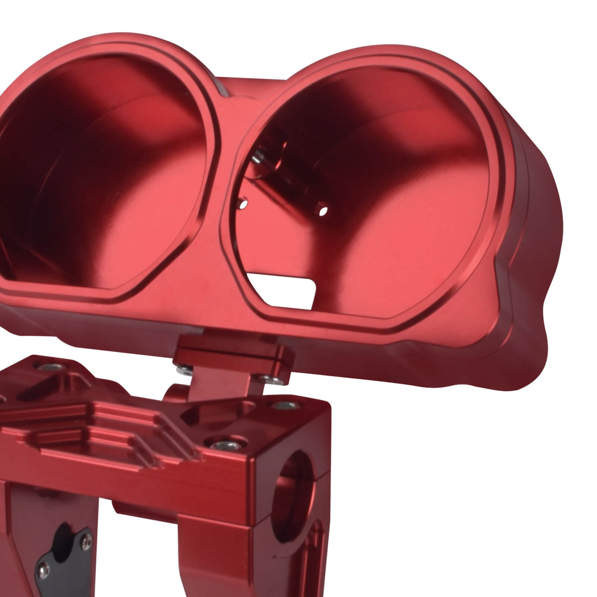 in000302 mactions speedometer handlebar riser kit road glide 2021 red detail
