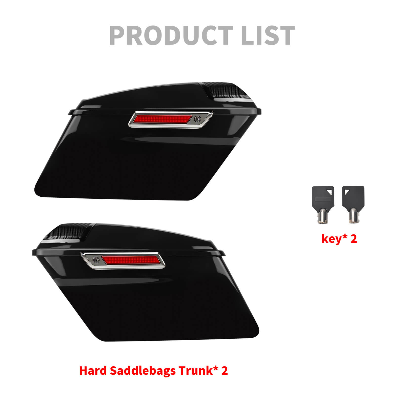 lu000604 mactions audio lid hard saddlebags touring 2019 chrome latch product list