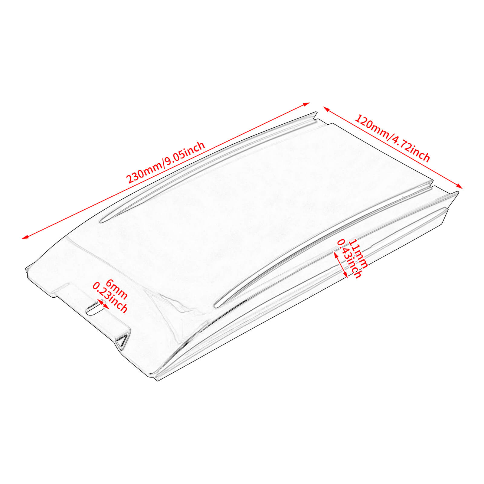 Lower Dash Panel Extension