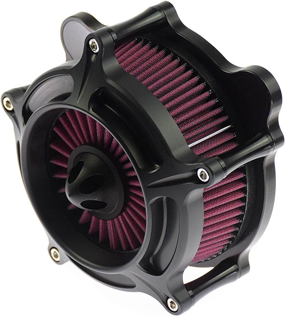 mactions-cnc-air-filter-with-red-intake-for-harley