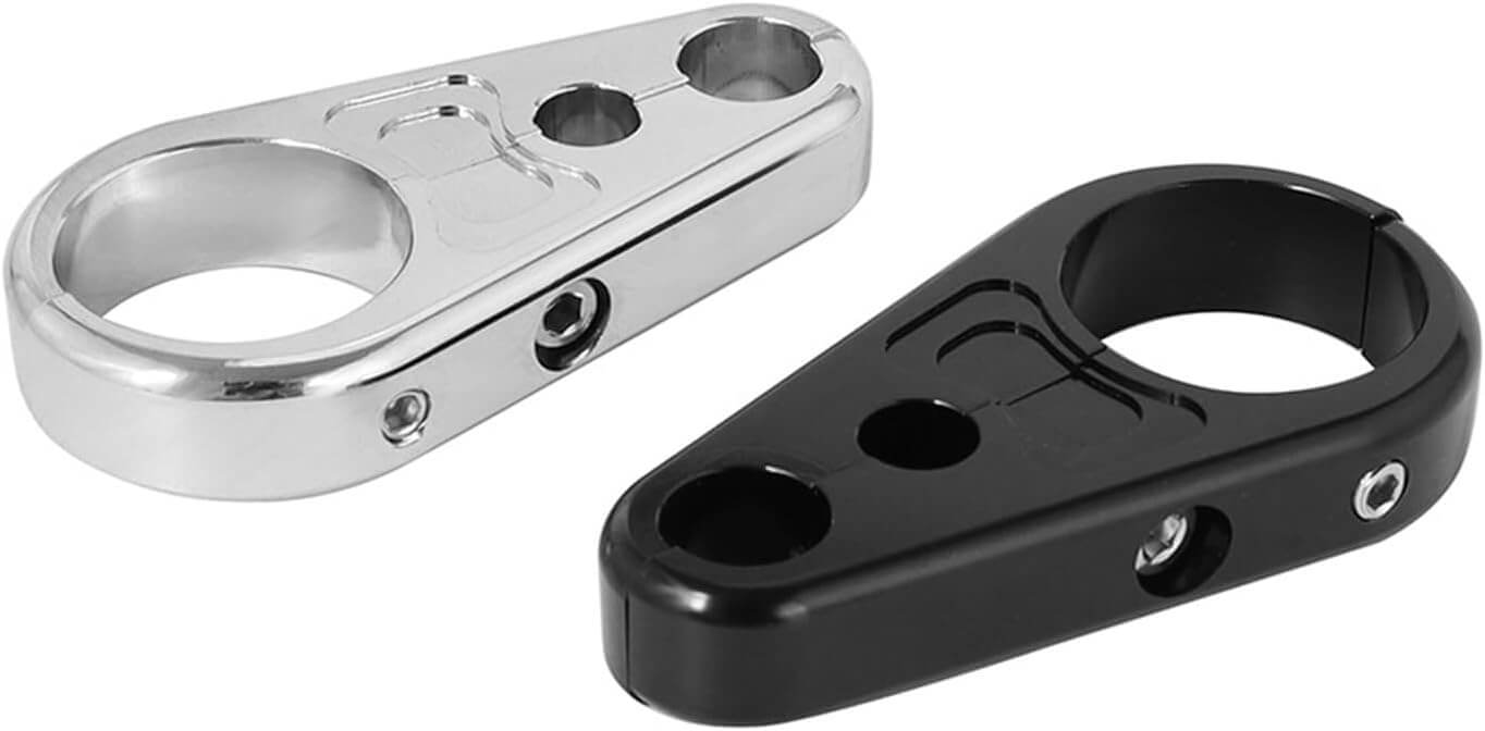 25mm Motorcycle Frame Cable Brake Line Clamp for 1" Handlebar