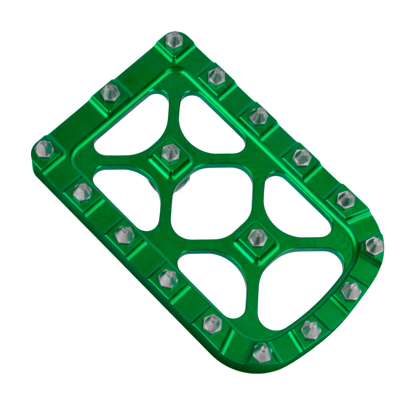 pe012007 mactions brake foot pad trike 2007 green angle