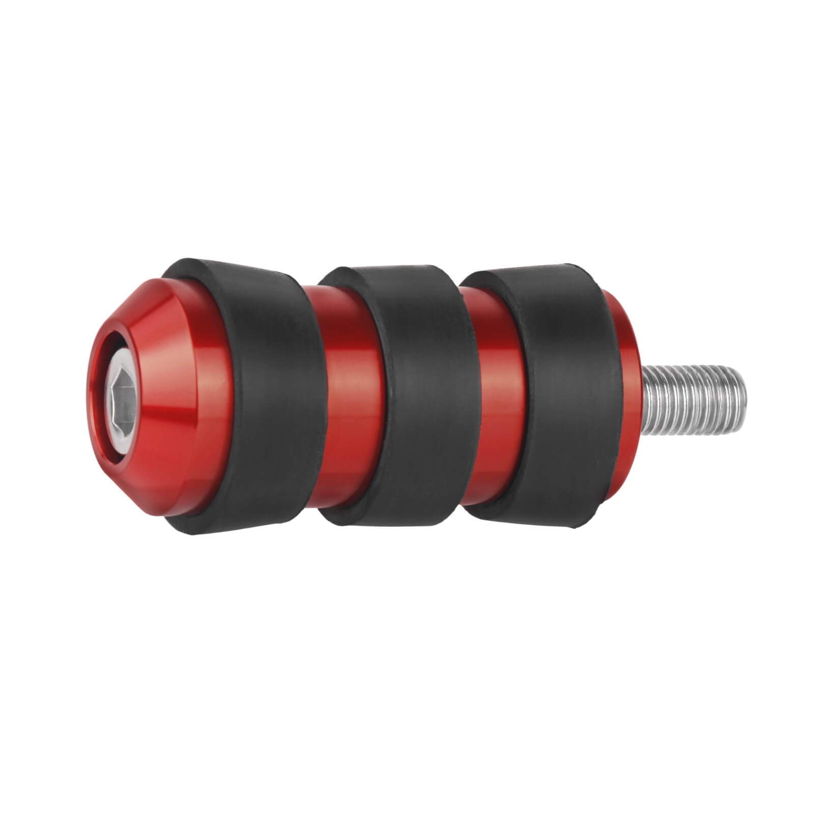 pe014205 mactions rubber shift peg road king 2018 red front