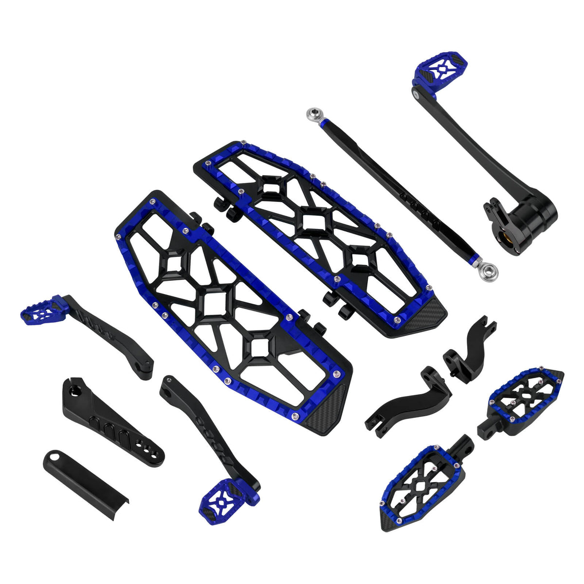 CNC Complete Floorboard Set Front Rear Floorboards for Harley Touring '14-'25 | Mactions