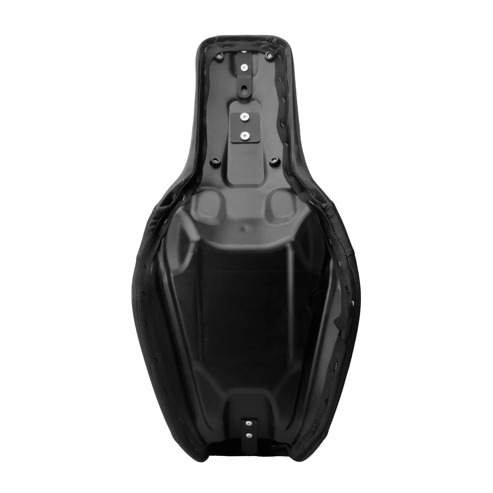 Two-Up Rider & Passenger Seat with Backrest for Harley Dyna 2006–2017 | Leather Lattice Stitch – Mactions