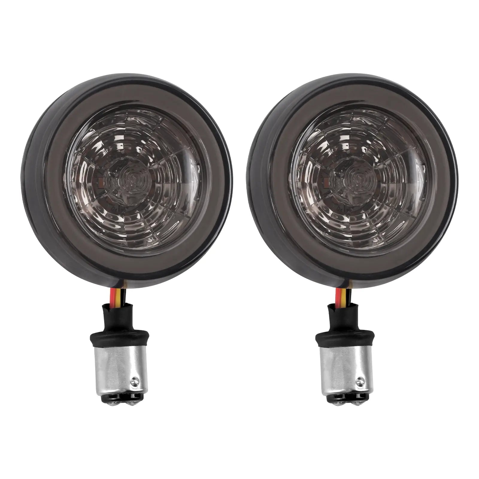 1157 LED Turn Signal Indicator Lights for Harley Touring Softail Dyna Sportster - Front