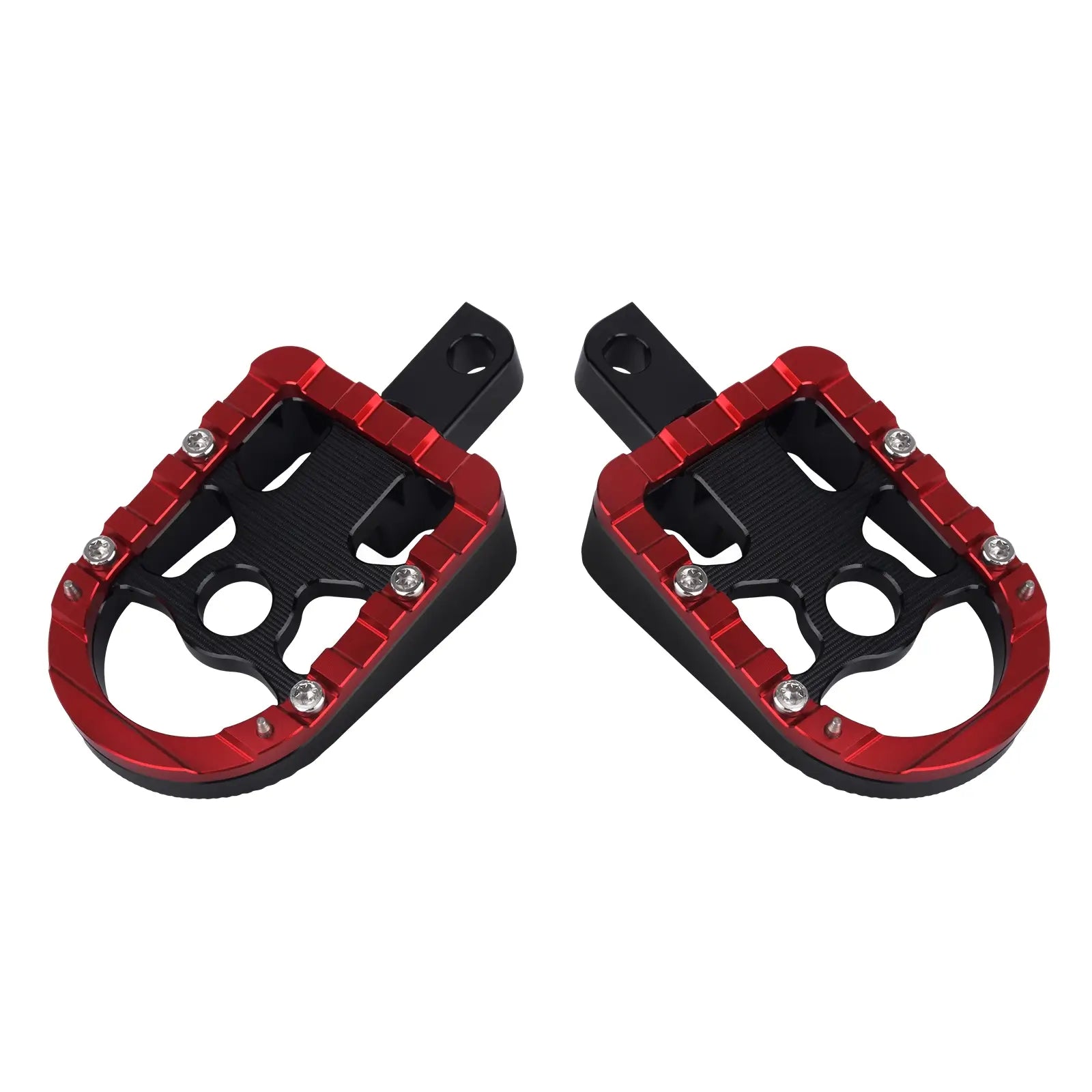 Rear Footpegs Passenger Floorboards Pedal For Harley Softail Touring Dyna FLHR FL