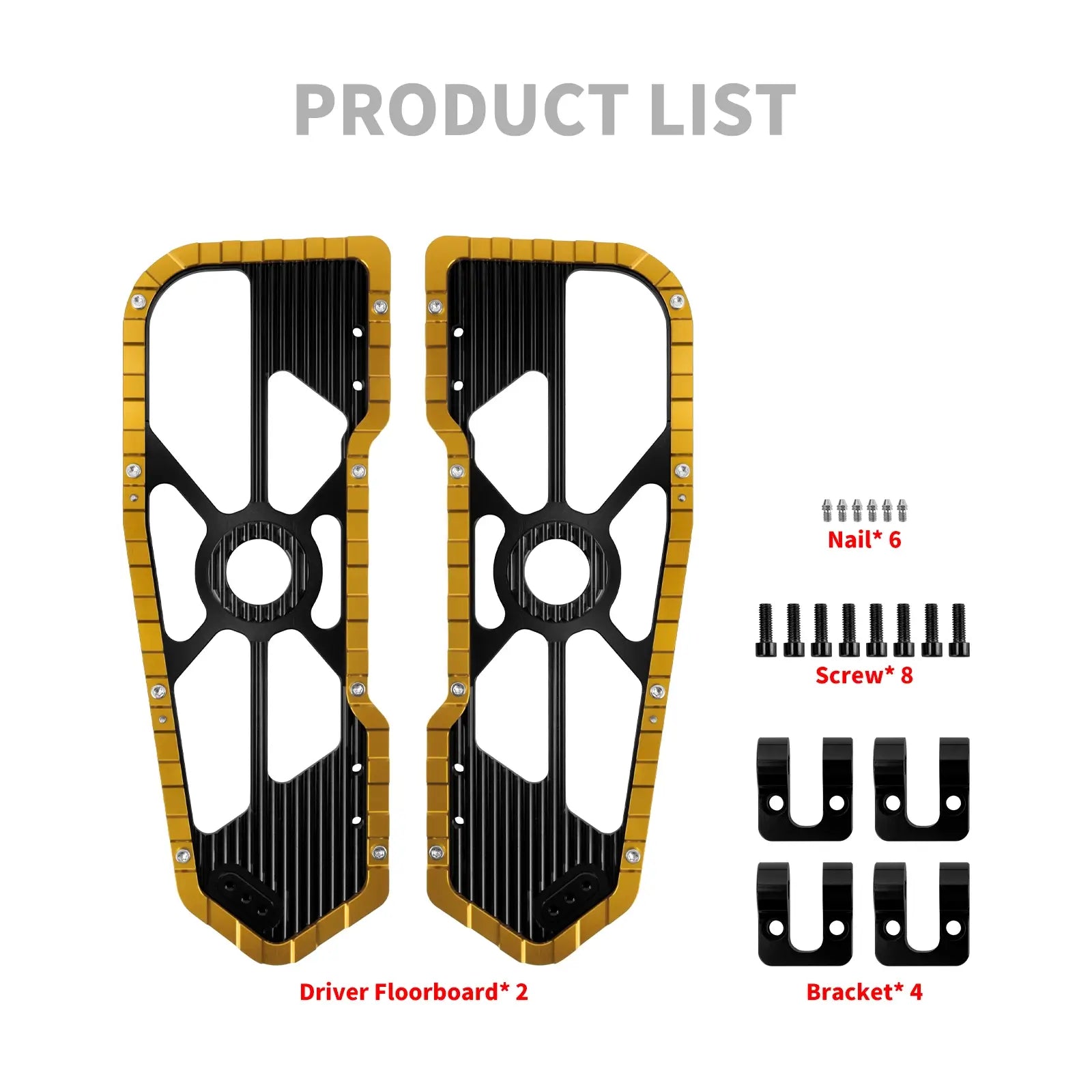 Wide Rider Floorboards for Harley '86-'17 FL Softail '86-up Touring | Mactions