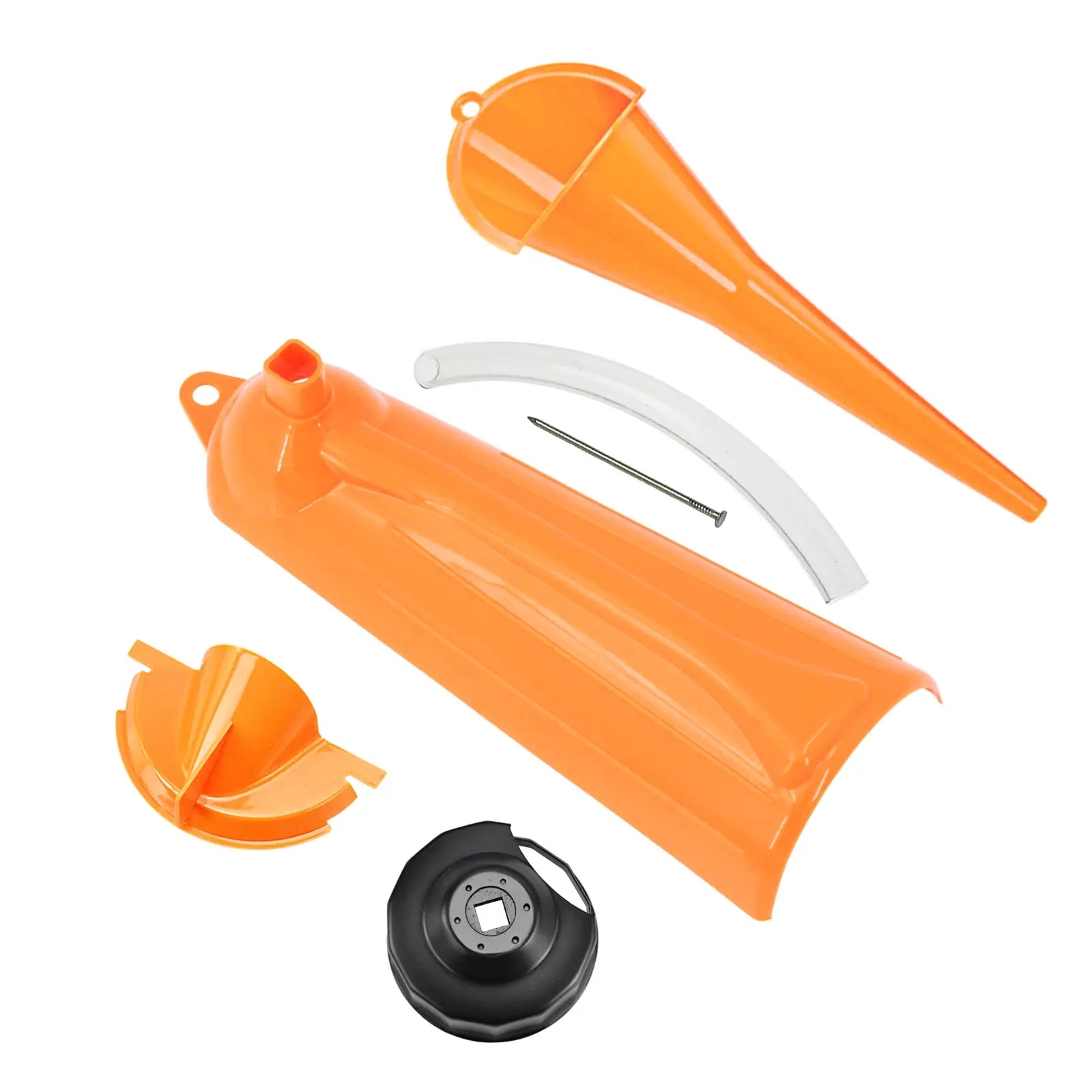 Crankcase Fill Primary Case Drip-Free Oil Funnel Filter Wrench | Mactions