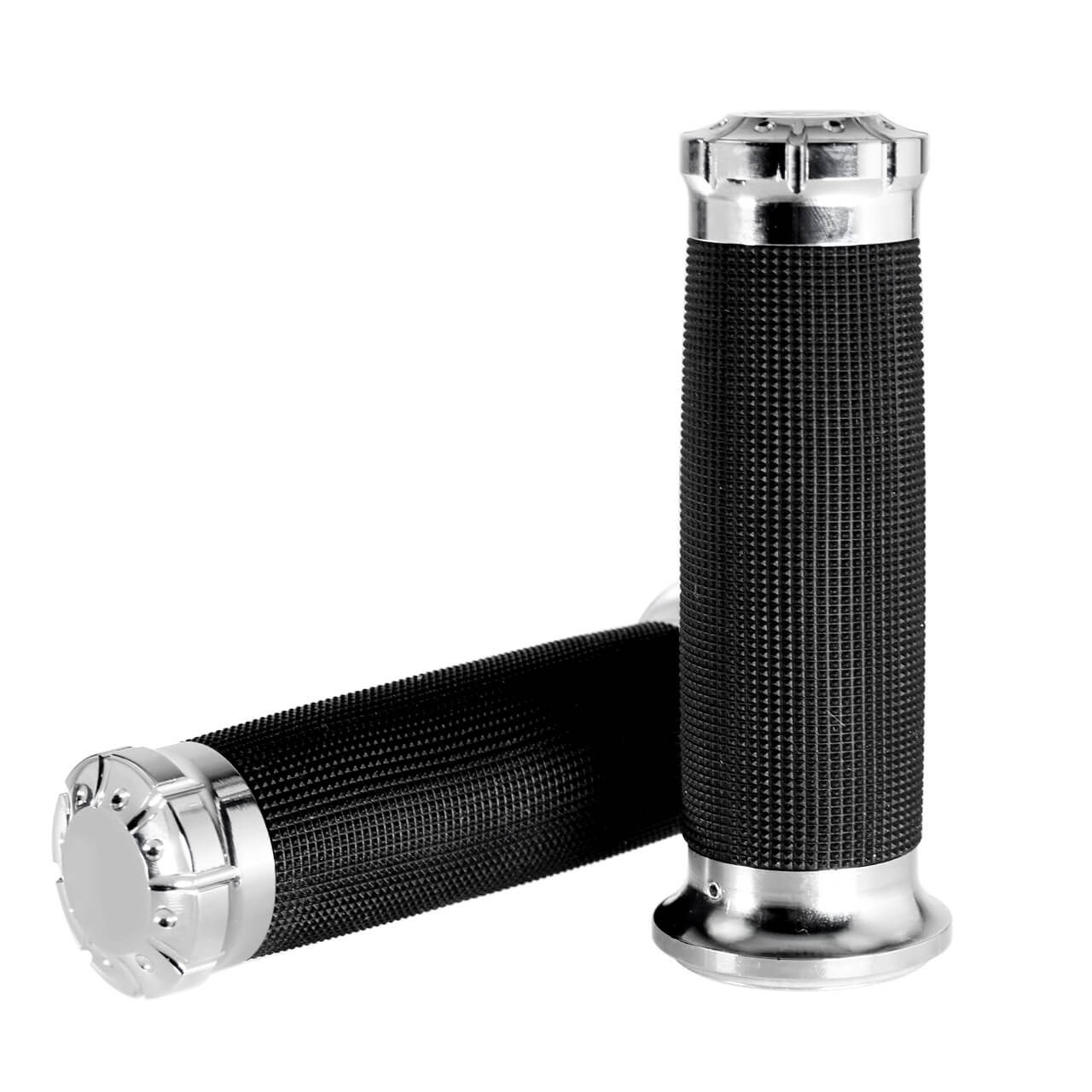 Mactions chrome 1" electronic throttle hand grips for Harley