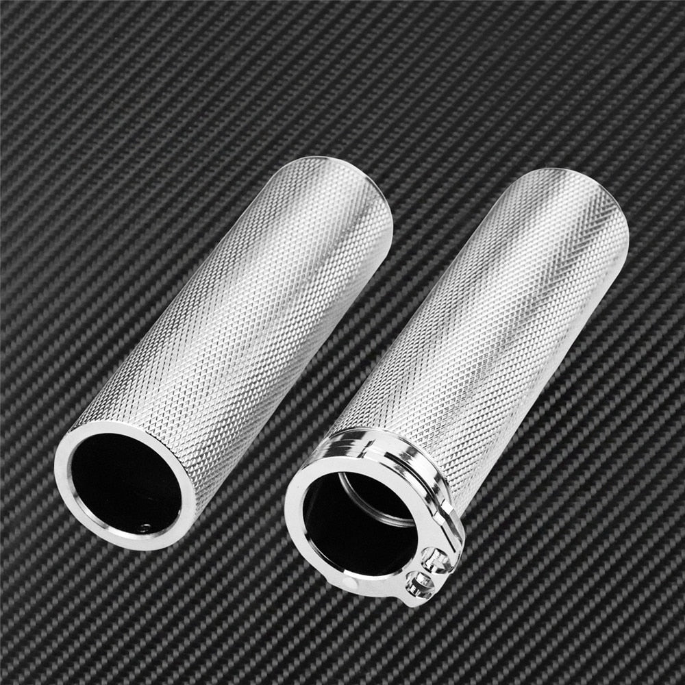 1" Billet hand grips for Harley Touring Sportster Dyna Softail V-Rod | Mactions