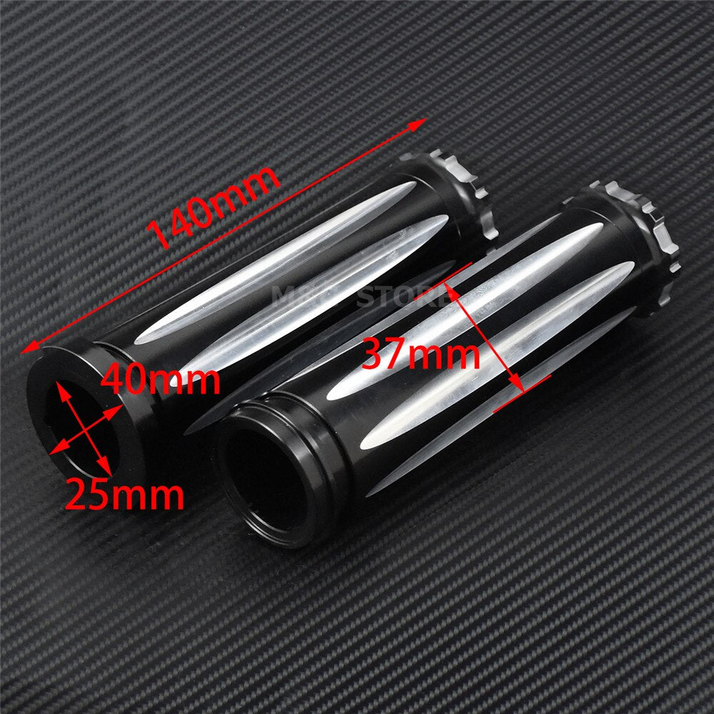 Motorcycle 1" Electronic Throttle Hand Grips for Harley | Mactions