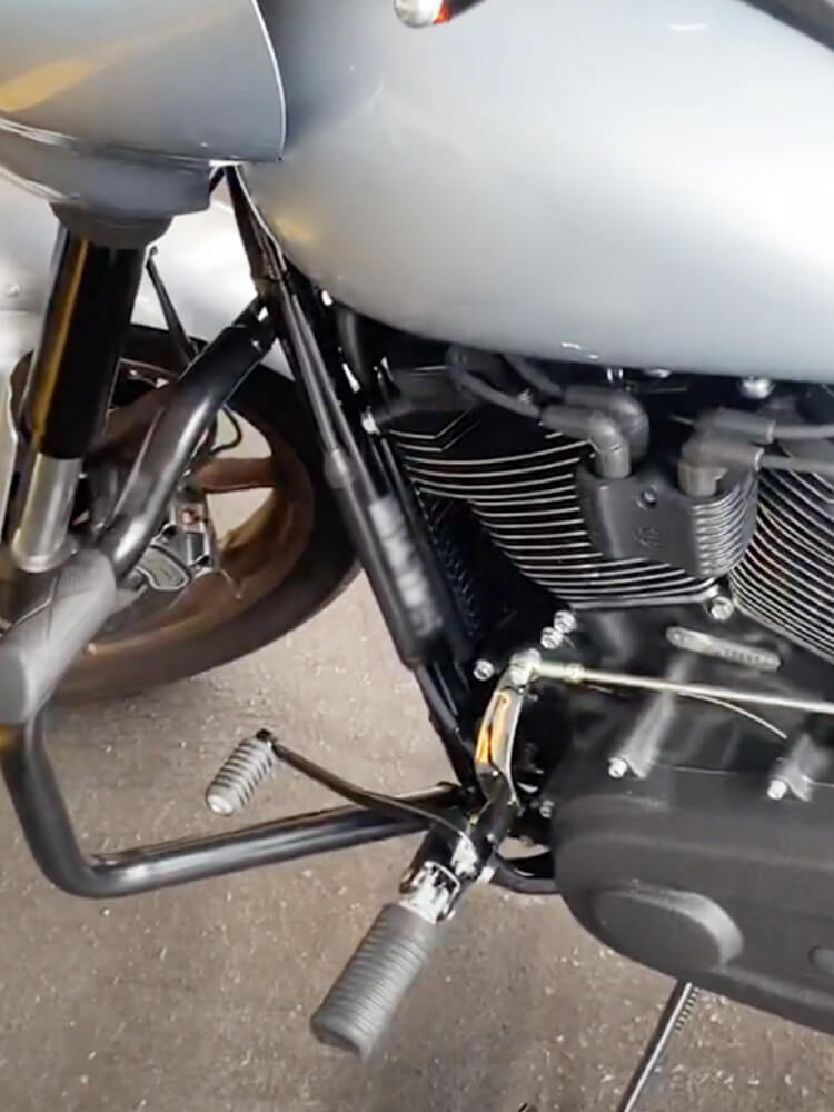 Mactions Motorcycle Forward Controls Lever Linkage Foot Pegs Kit for harley sportster PE013101