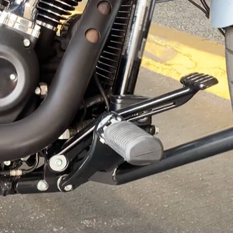 Mactions Motorcycle Forward Controls Lever Linkage Foot Pegs Kit for harley PE013101