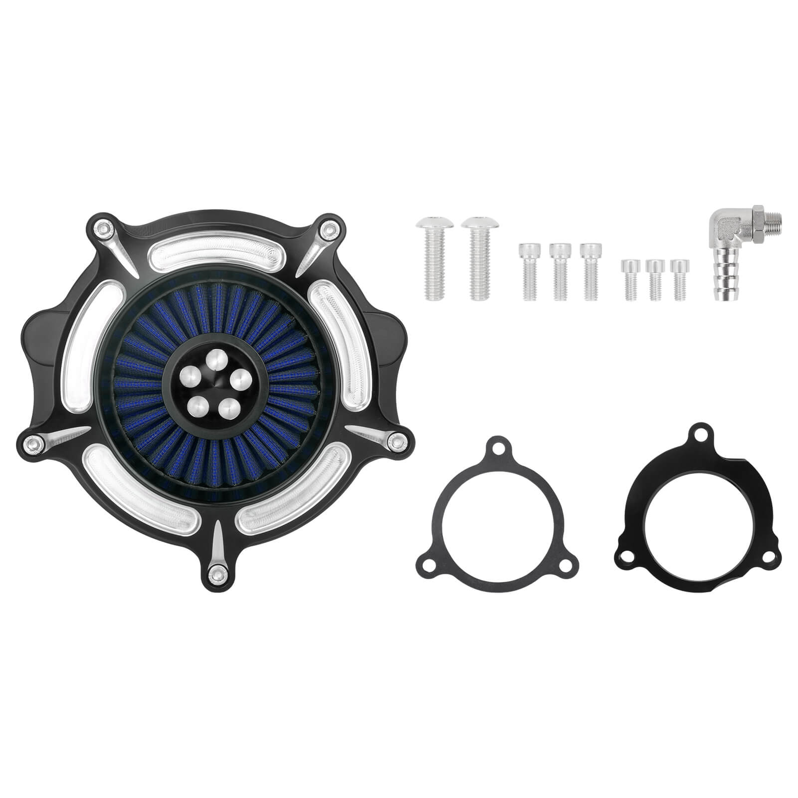 High-Flow CNC Air Intake Cleaner Filter System for Harley Touring CVO & Softail '23-'25 | Mactions