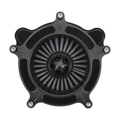 Spike Air Filter Intake For Harley Touring Street Road Glide 08-2016 Matte Black | Mactions