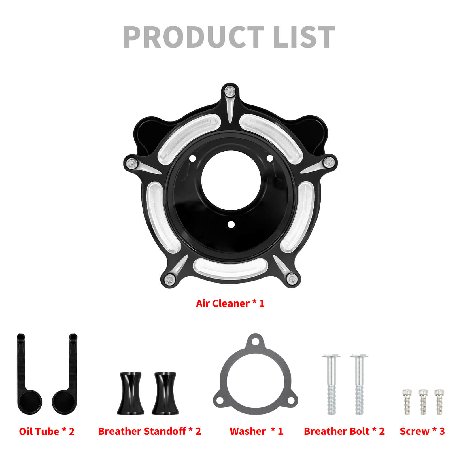 AF004211 mactions Clear Air Cleaner blue Filter Intake For Harley dyna