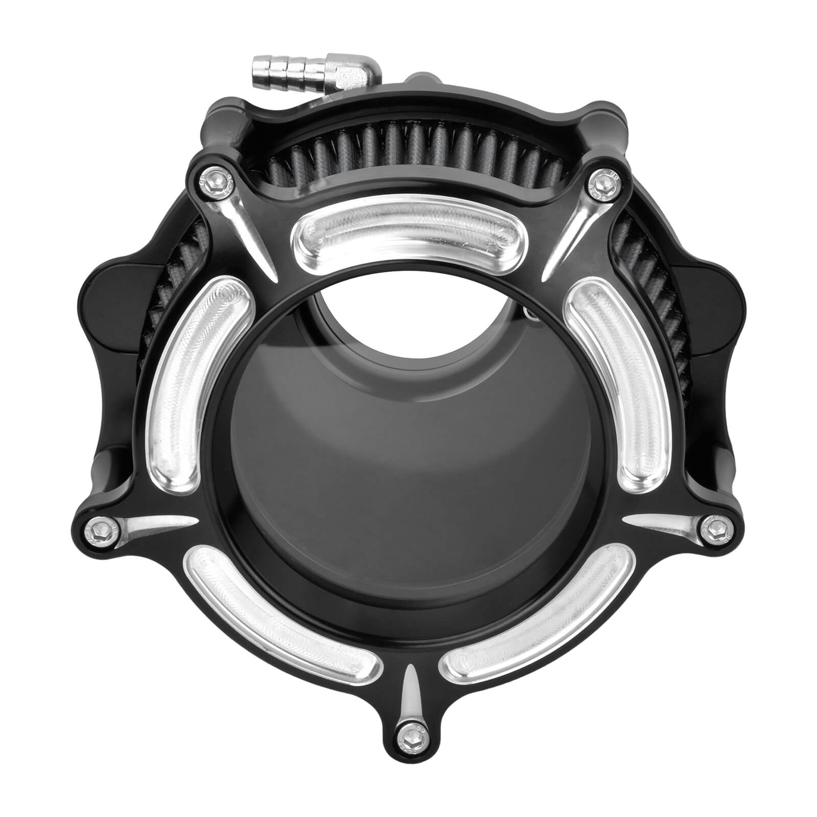 Contrast Cut CNC Aluminum Air Cleaner for Harley Touring CVO 2023-2025 | Mactions