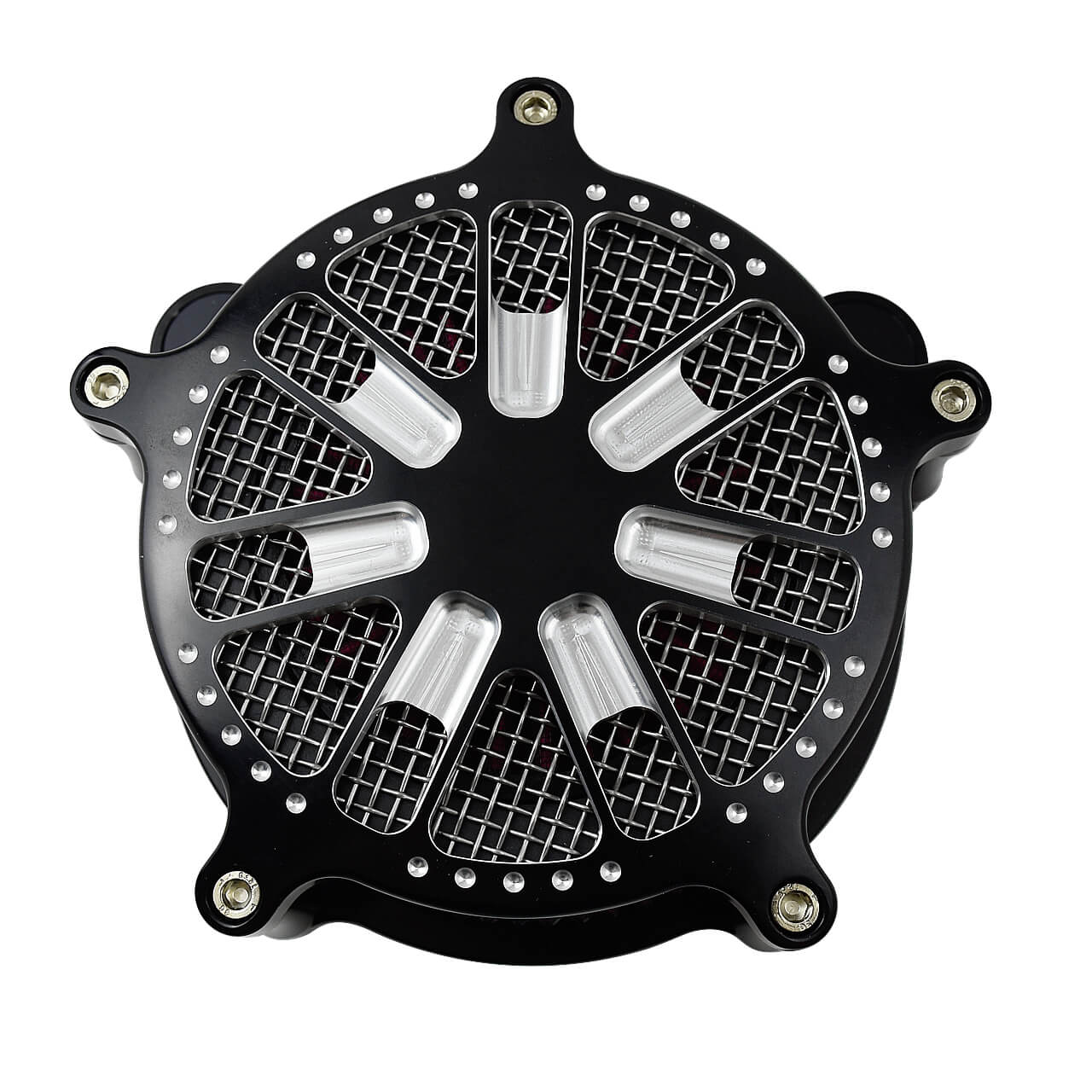 AF005206 mactions CNC Air Cleaner Filter Red Intake For Harley Softail breakout 2010