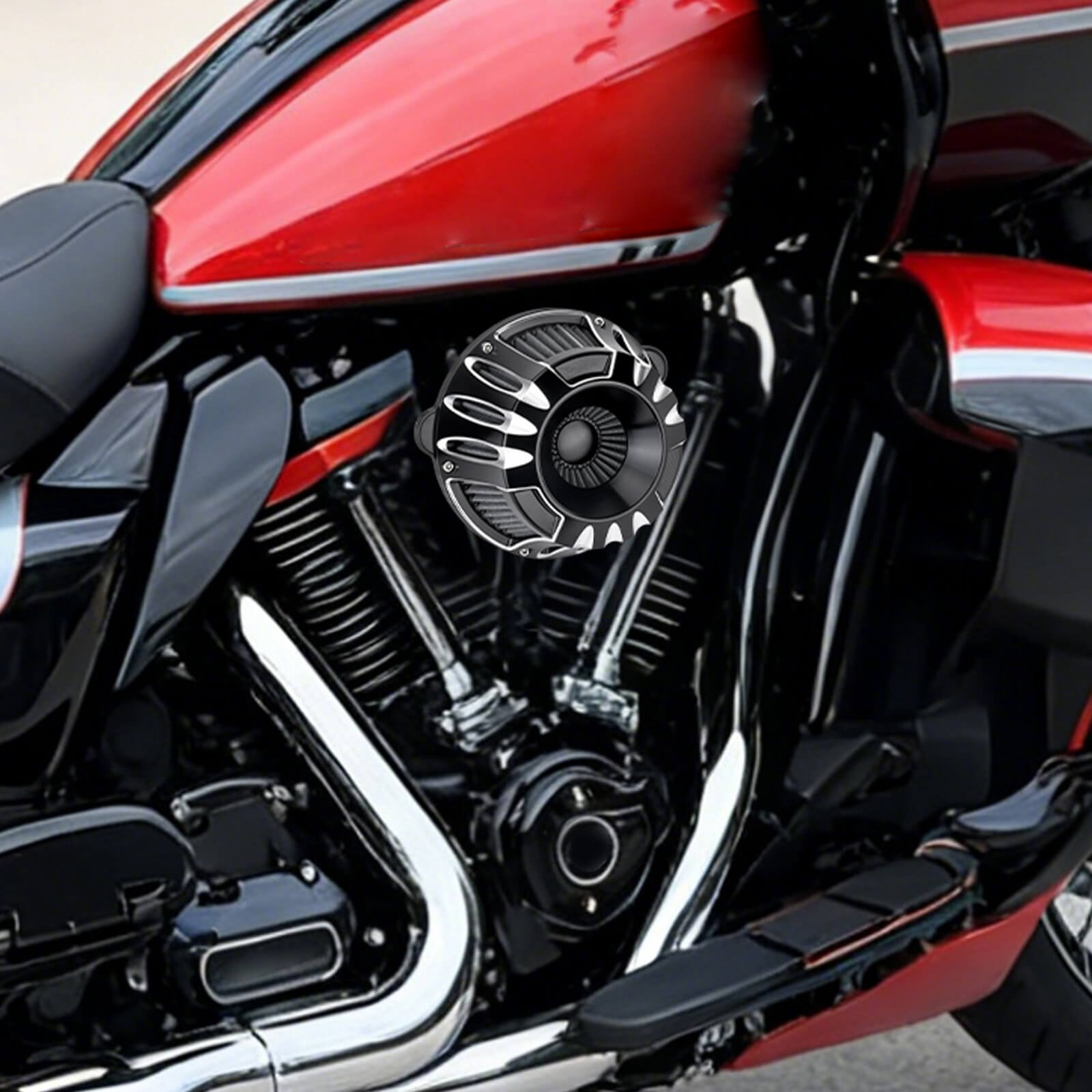 AF005809 mactions Air Cleaner Grey Intake System for Harley road glide 2025