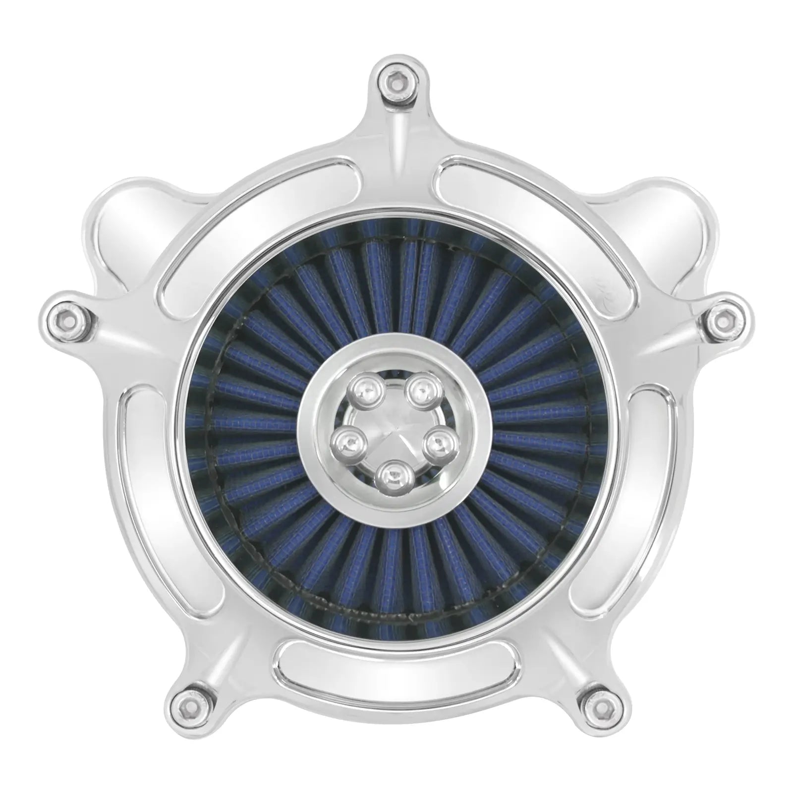 Air Cleaner Spike Intake Blue Element For Harley Trike Touring '08-'16 | Mactions