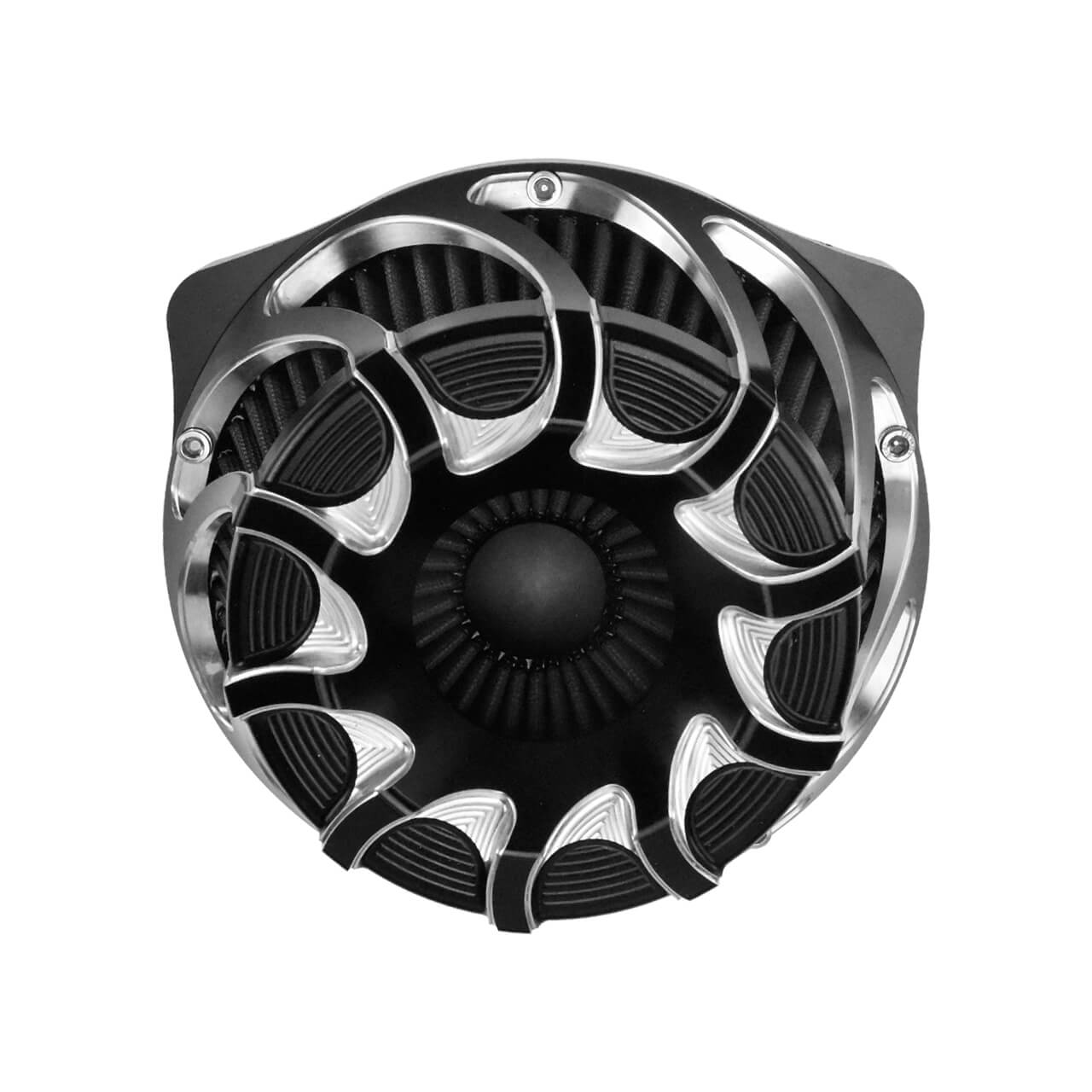 Spin Cut Air Cleaner Intake for Harley Dyna Softail Touring Trike | Mactions