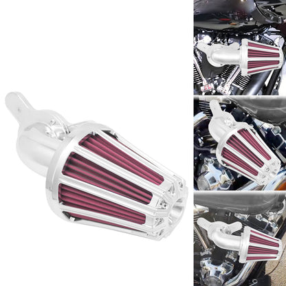 Mactions Air Filter with Eye-catching Chrome Finish