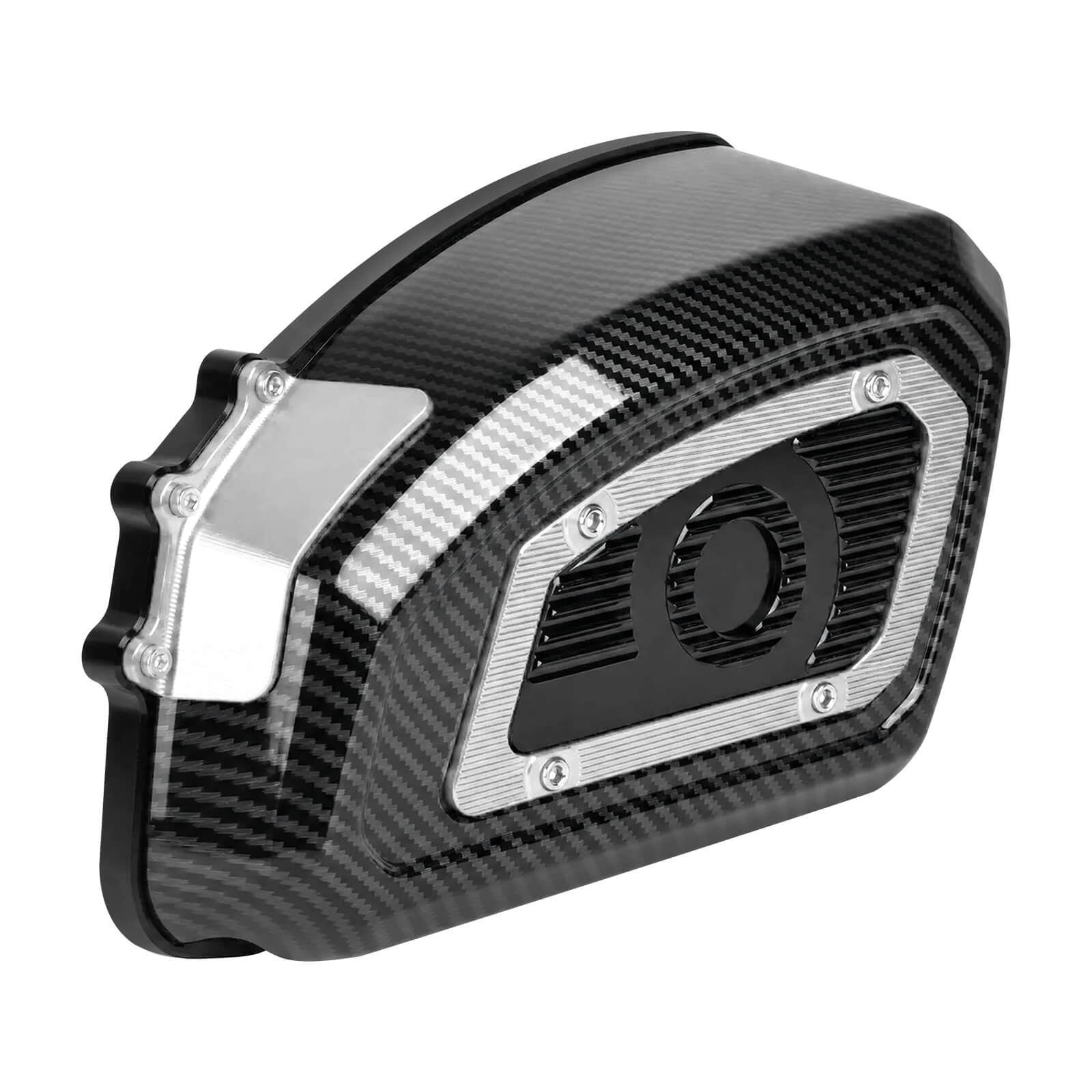 AF009716 mactions Carbon Look Air Cleaner red intake Filter for Harley Sportster XL '04-'22 - blue intake