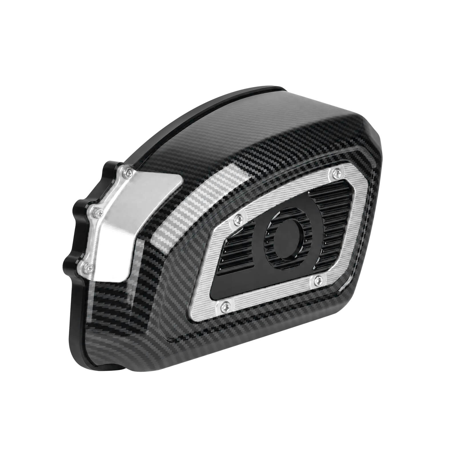 AF009727 mactions Side Intake Carbon Fiber Look Air Cleaner Kit Fit For Harley Dyna