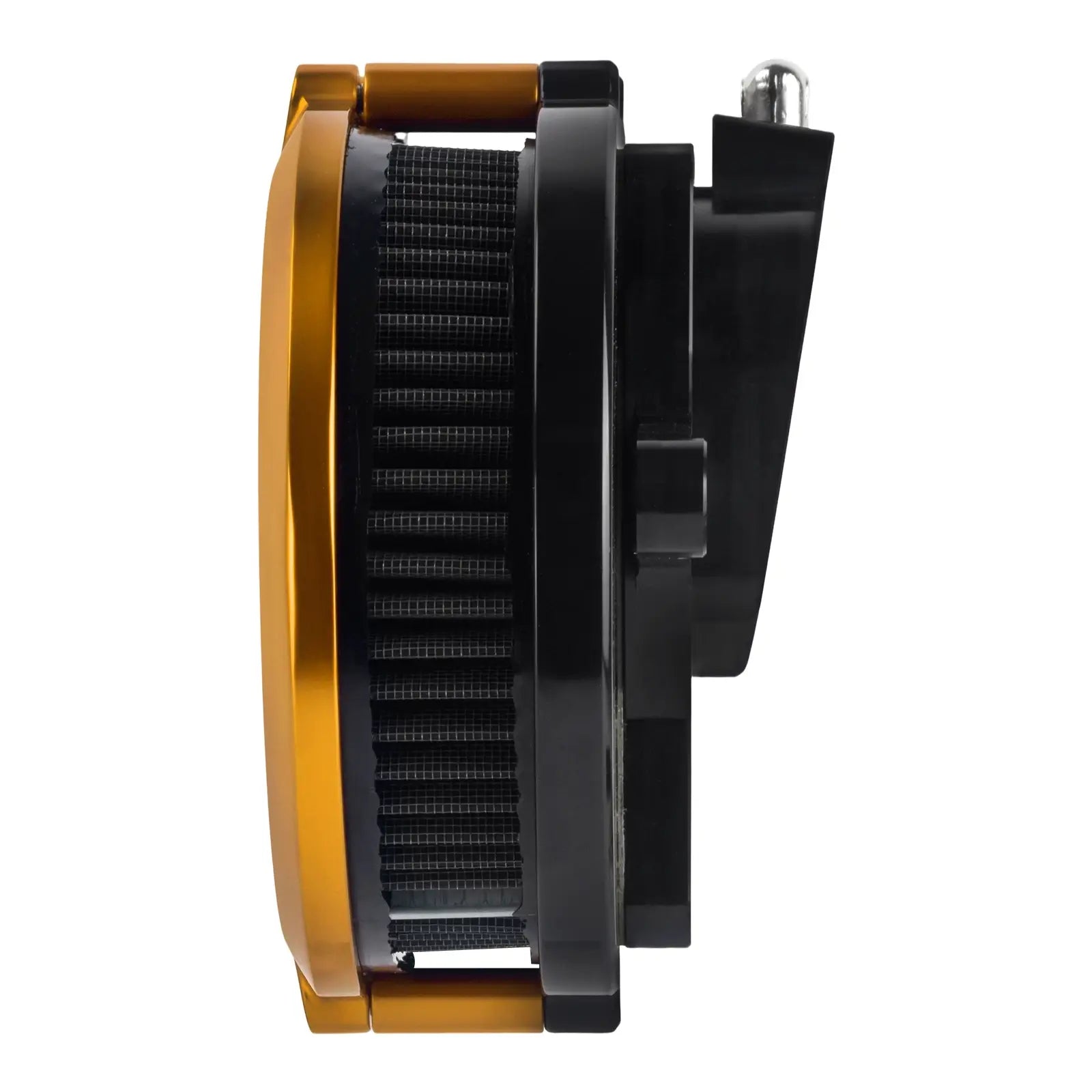 AF009804 mactions Air Cleaner Grey Intake System for Harley touring cvo - gold housing