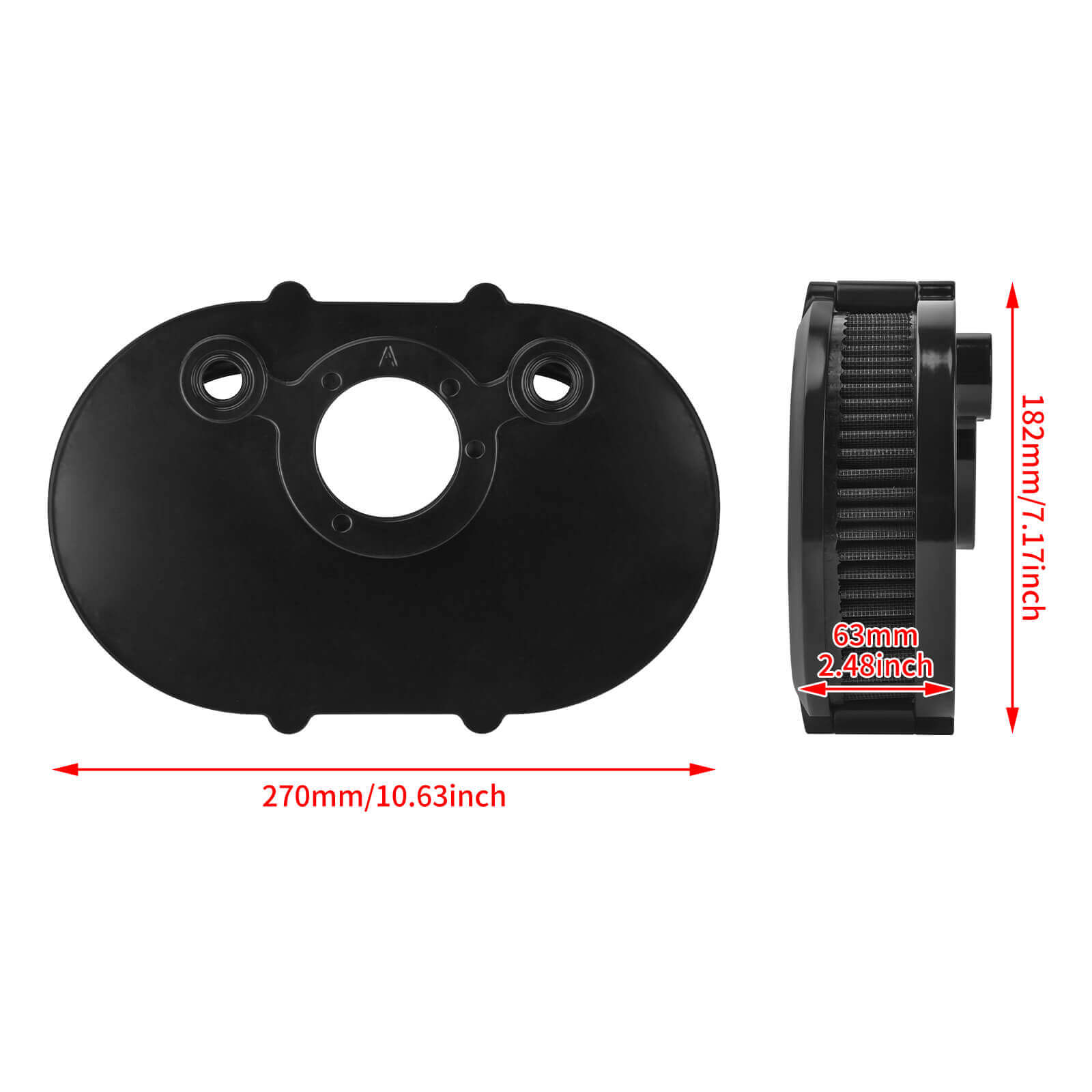 High-Flow Motorcycle Air Filter Kit for Sportster XL '04-'22 | Mactions