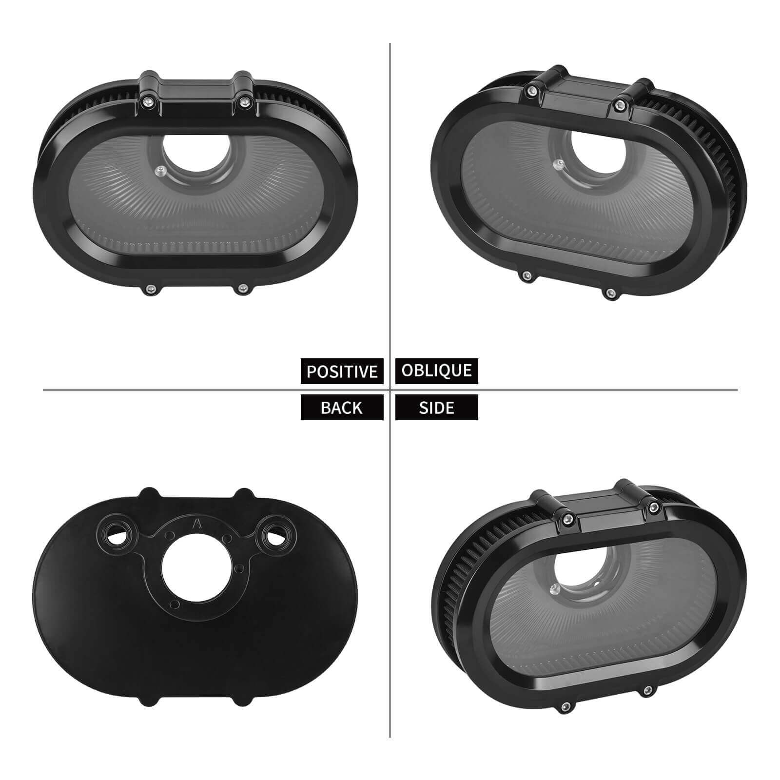 High-Flow Motorcycle Air Filter Kit for Sportster XL '04-'22 | Mactions