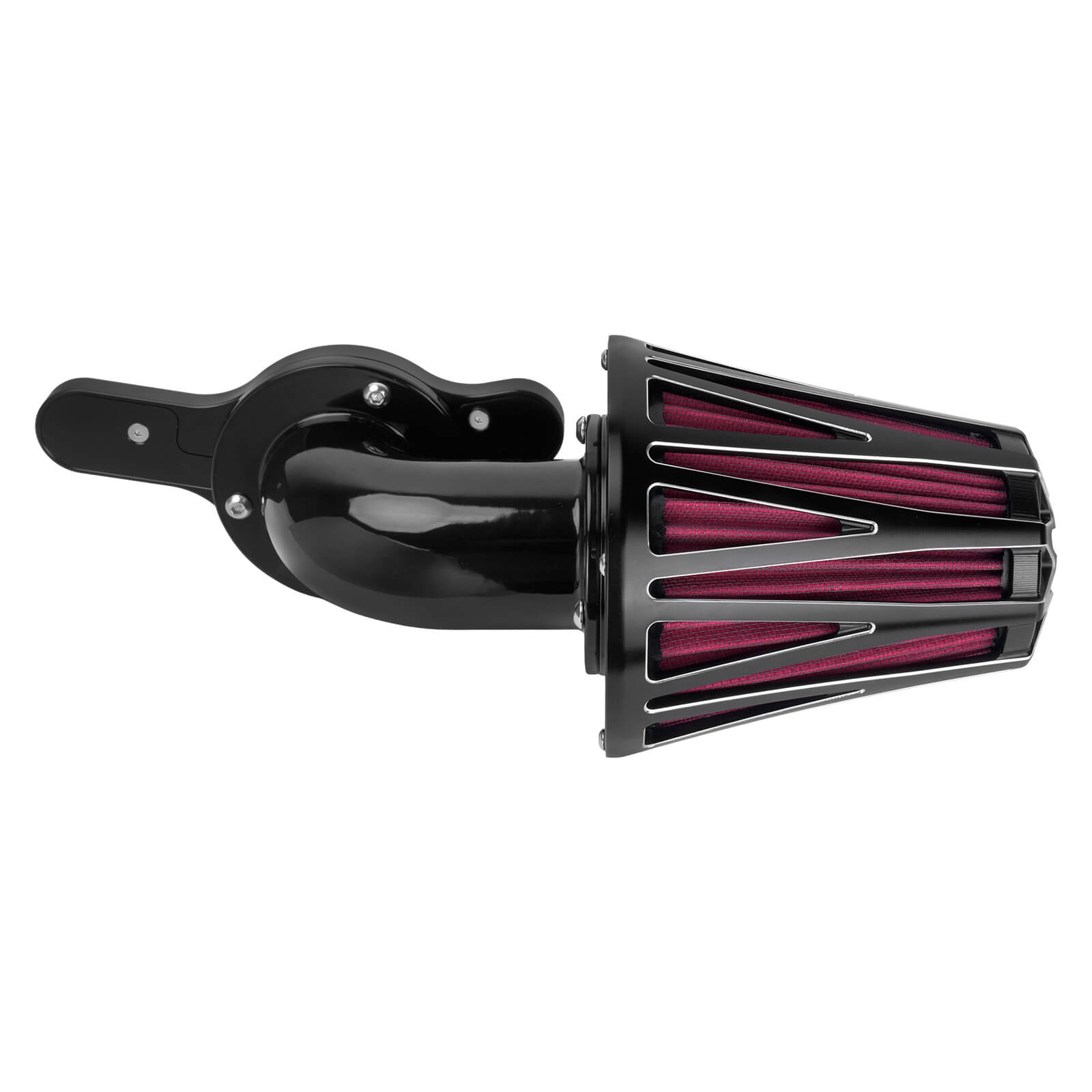 CNC Gauge Air Cleaner Filter Element Intake Fit Harley M8 FL 2018-2025 | Mactions