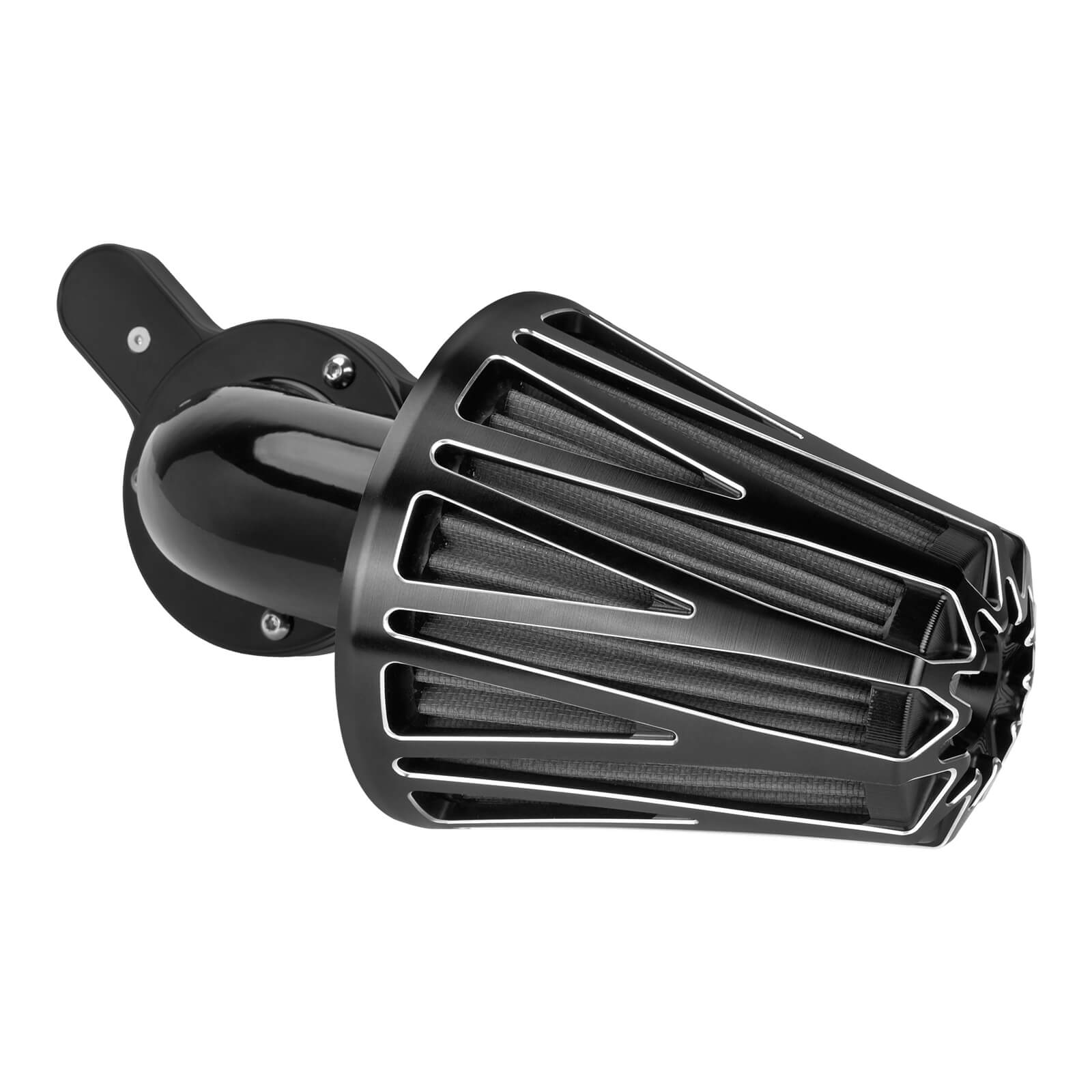 AF009907 mactions High-Flow Cone Air Cleaner Intake for Harley street glide 2008